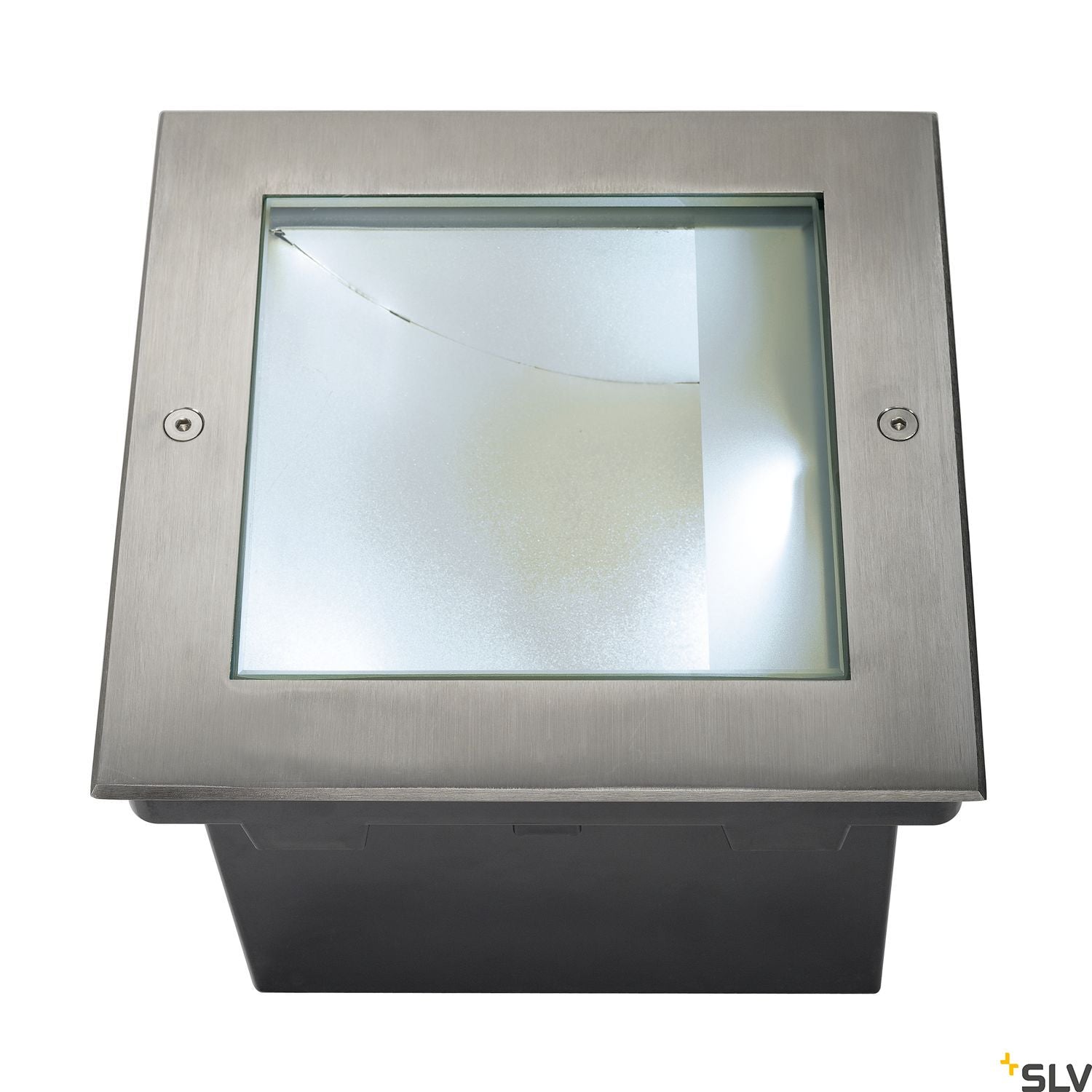 SLV DASAR 255 LED SQUARE inground fitting, asymmetrical, stainl. steel 316, 34W, 4000K 229381