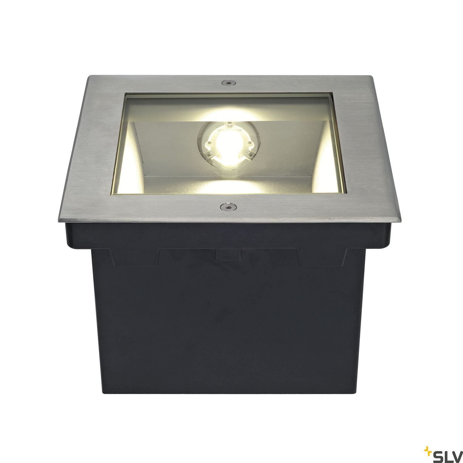 SLV DASAR 255 LED SQUARE inground fitting, asymmetrical, stainl. steel 316, 34W, 3000K 229383