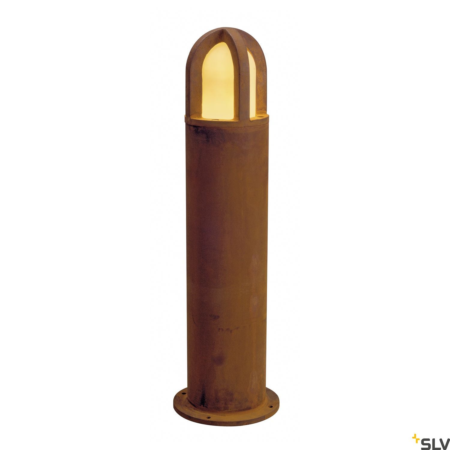 SLV RUSTY CONE 70 bollard light, rusted iron, E27 Energy Saver, max. 11W, IP54 229432