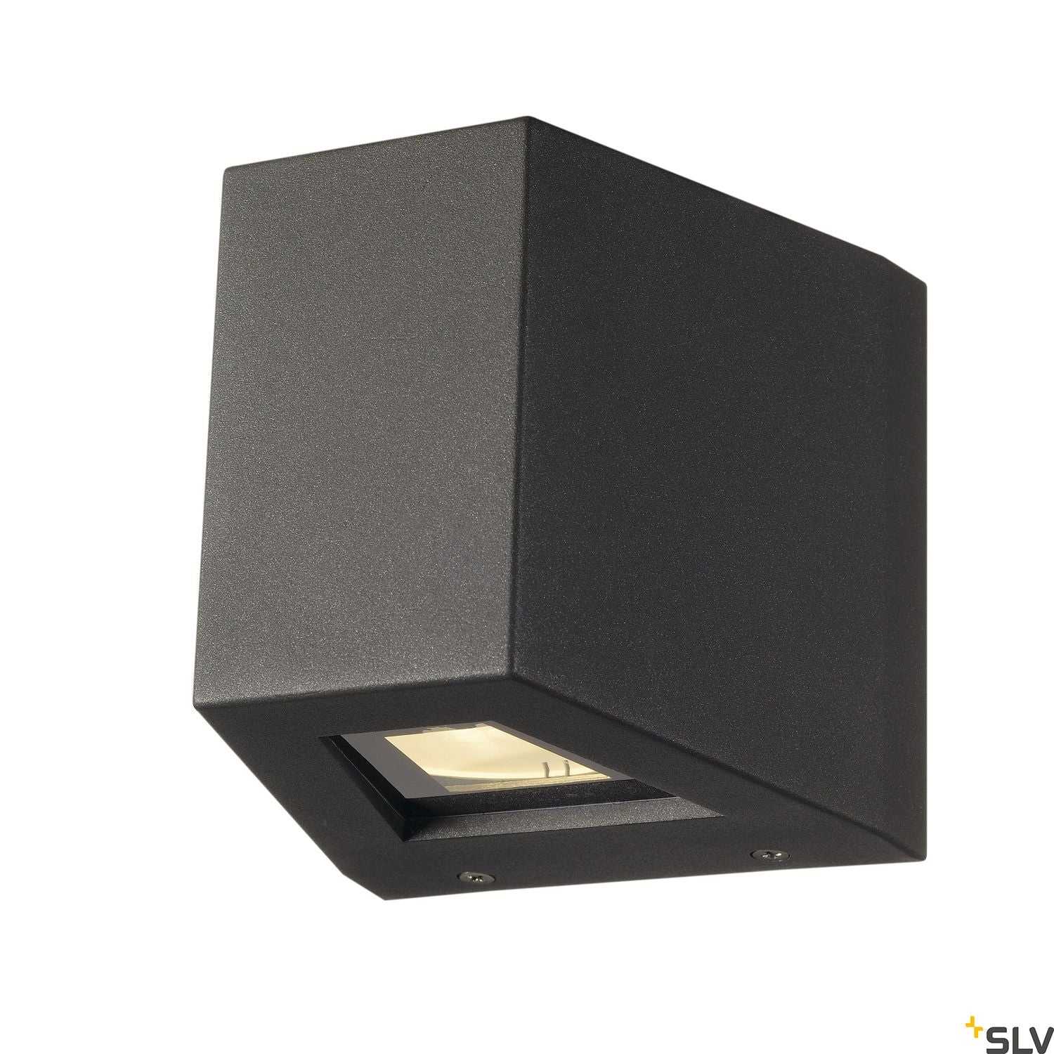 SLV OUT BEAM LED wall light, beam up / flood down, anthracite, IP44 229665