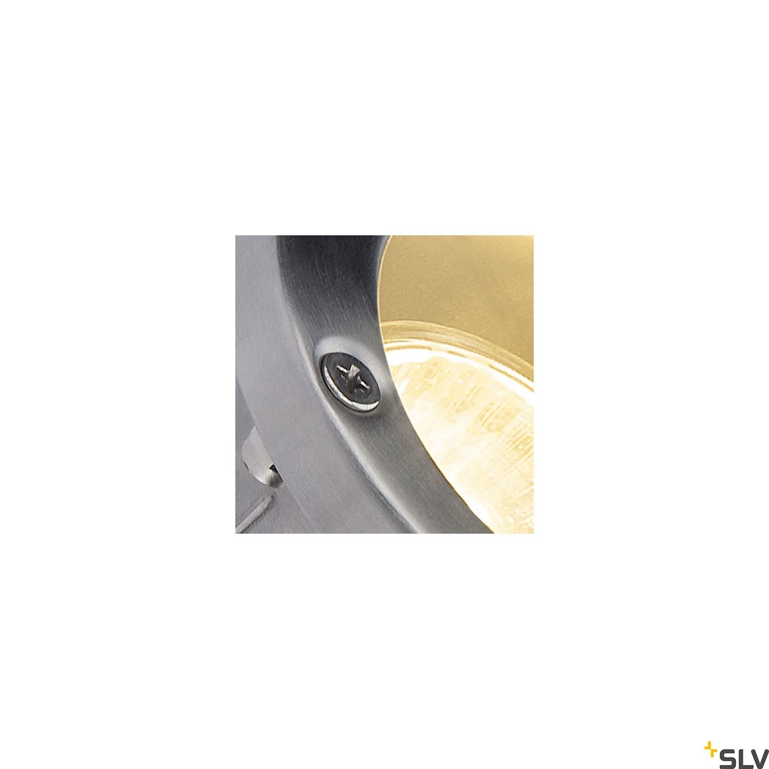 SLV NAUTILUS, outdoor floodlight, QPAR51, stainless steel, max. 35W, incl. 1.5m cable 229741