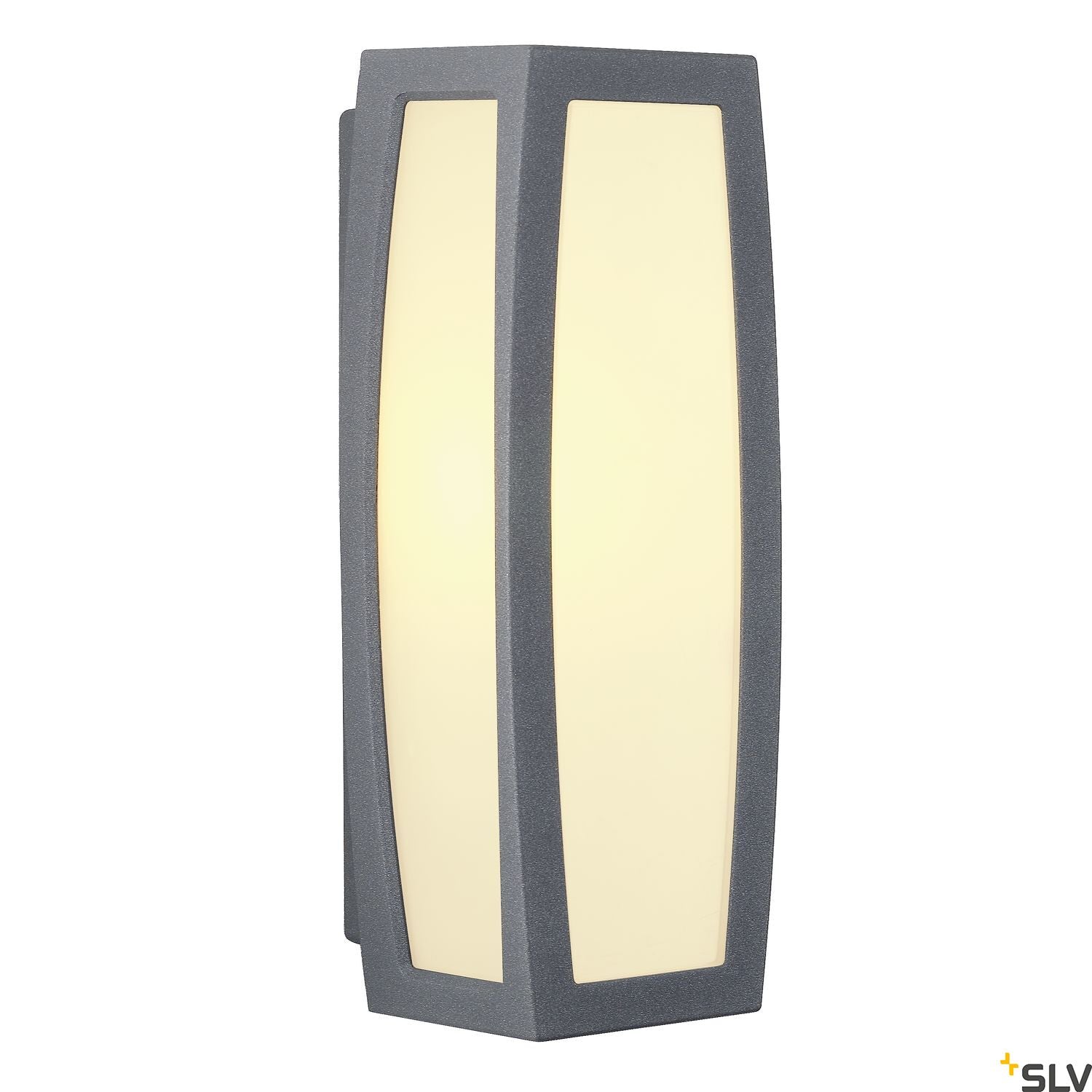 SLV MERIDIAN BOX wall and ceiling light, anthracite, E27, max. 25W 230045