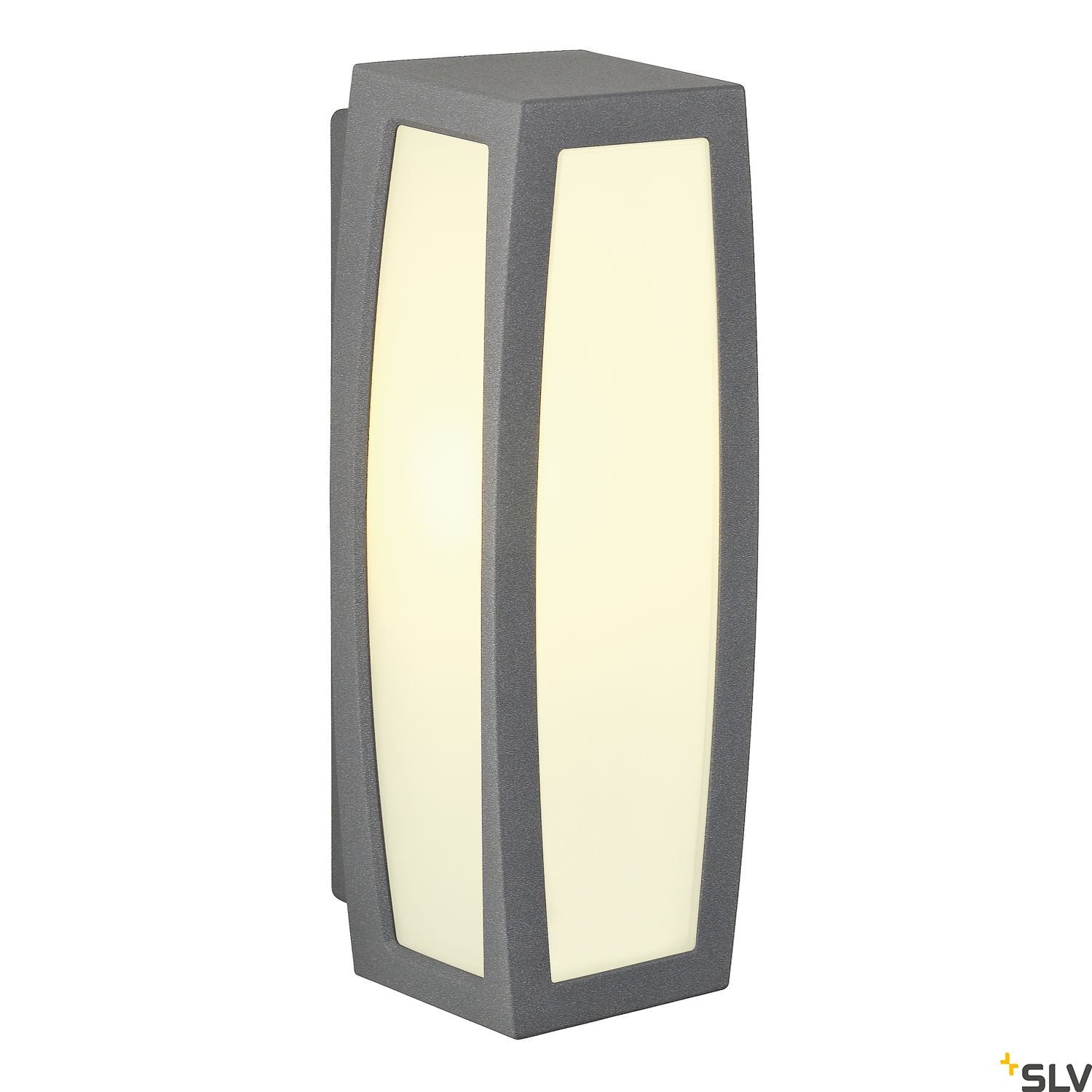SLV MERIDIAN BOX wall and ceiling light, anthracite, E27, max. 25W 230045