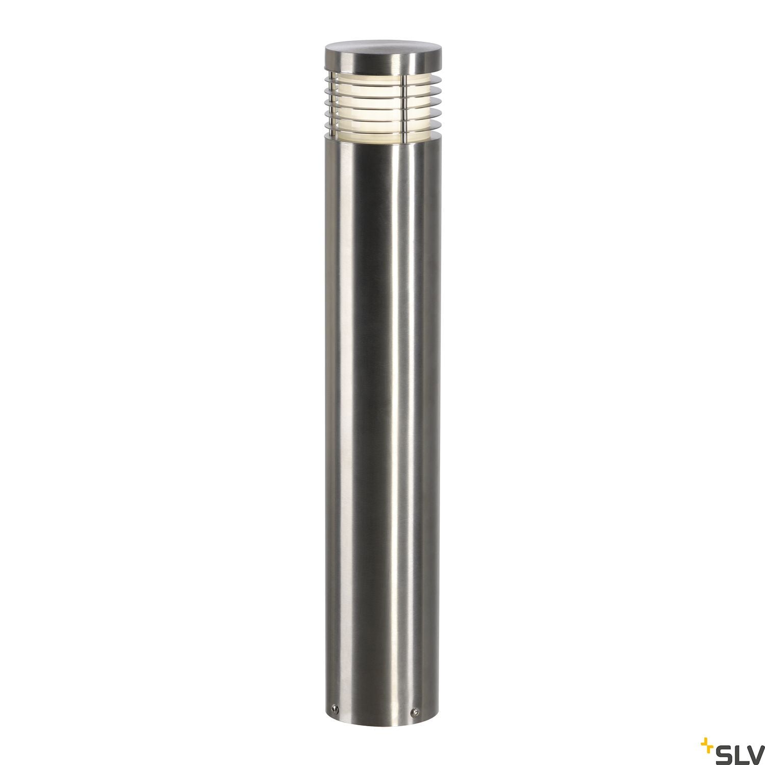 SLV VAP SLIM 60 bollard light, stainless steel brushed, E27, max. 20W 230066