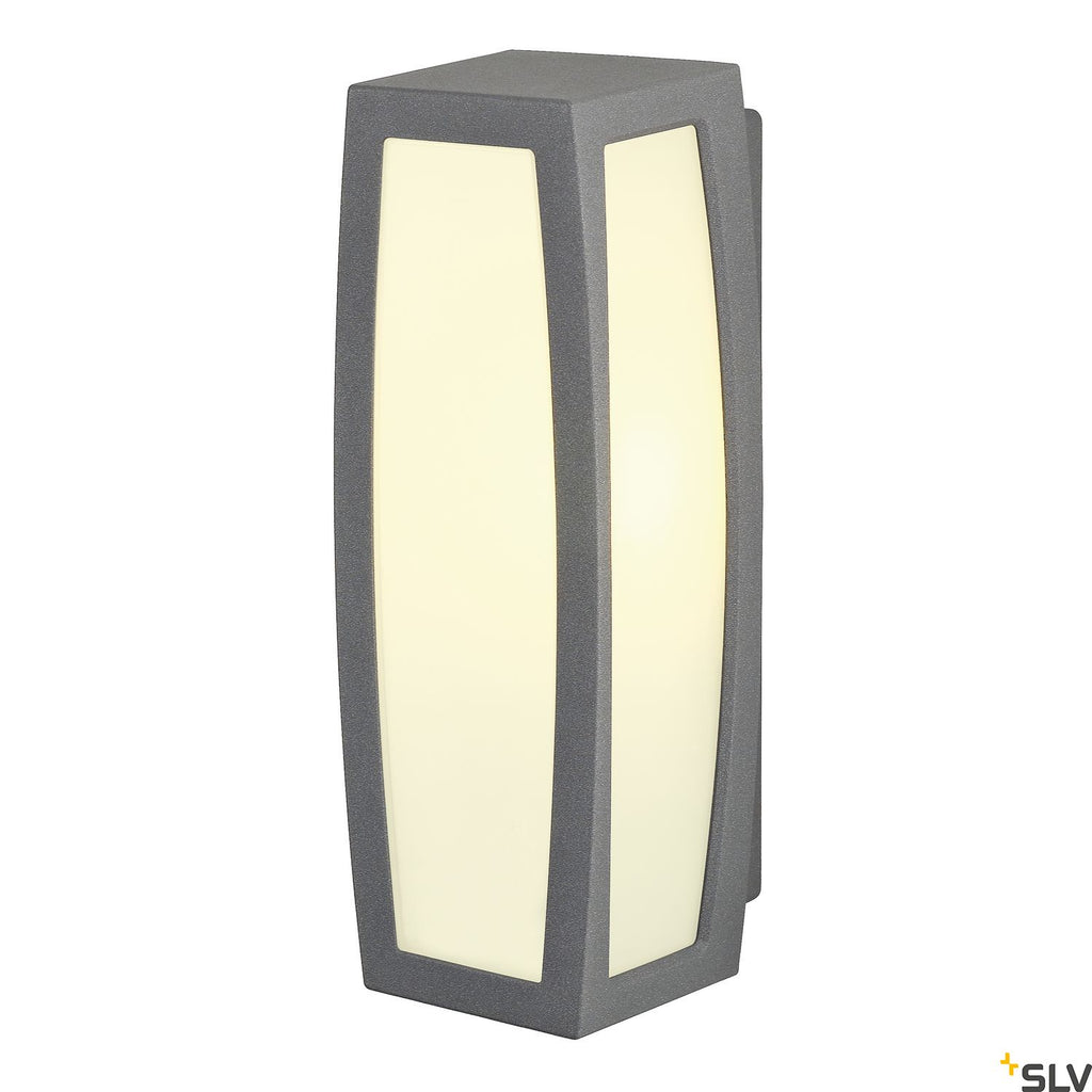 SLV MERIDIAN BOX wall and ceiling light, anthracite, E27, max. 20W, with motion sensor 230085