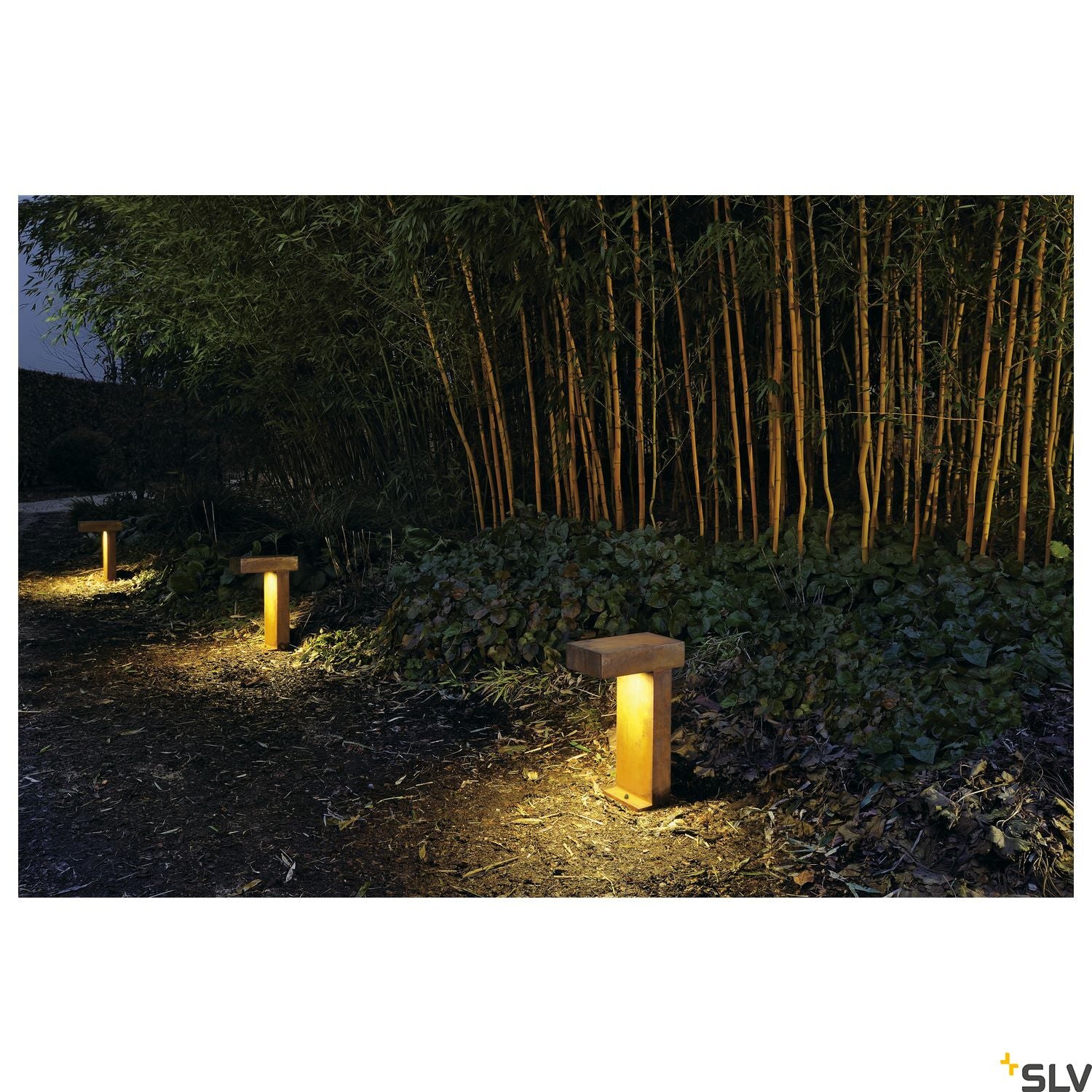 SLV RUSTY PATHLIGHT, rusted iron, GX53, max. 9W 230090