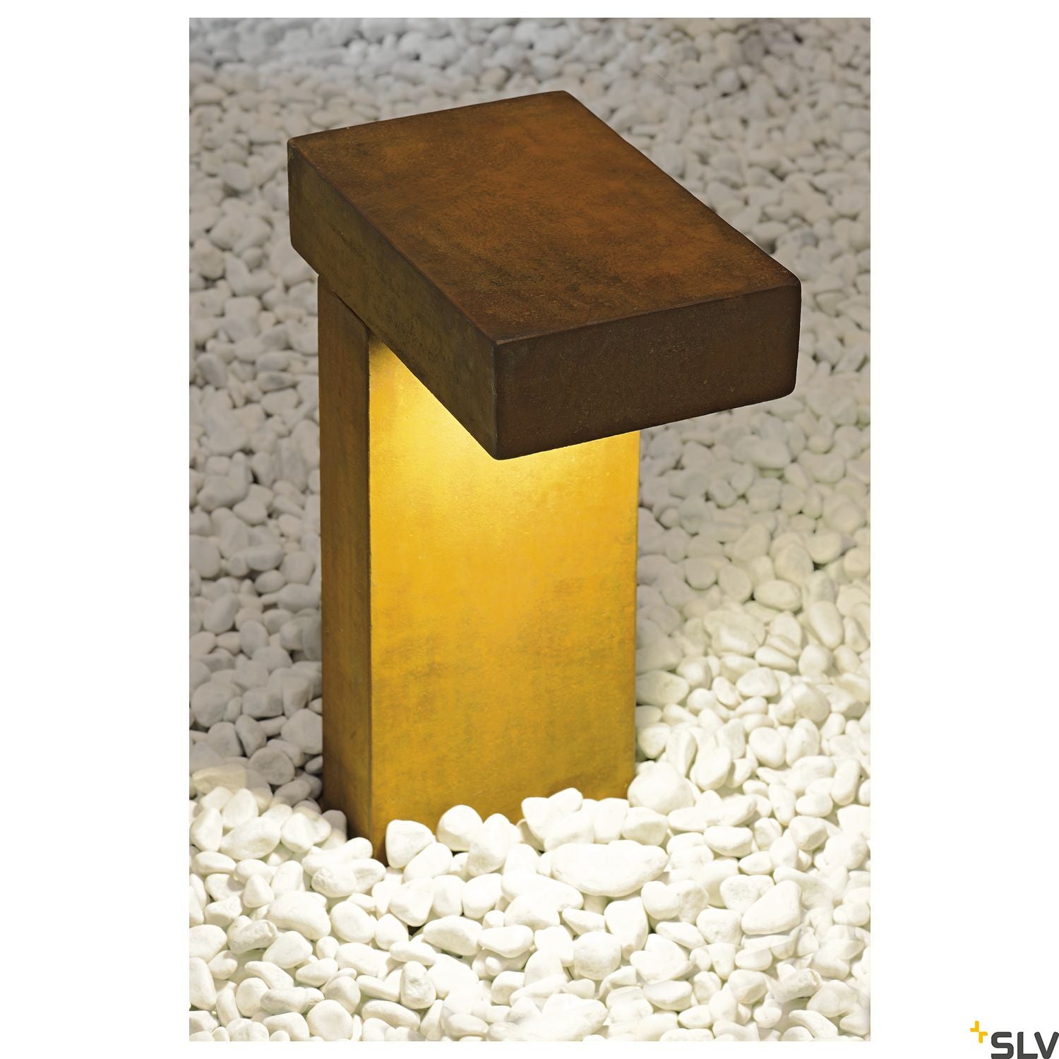 SLV RUSTY PATHLIGHT, rusted iron, GX53, max. 9W 230090