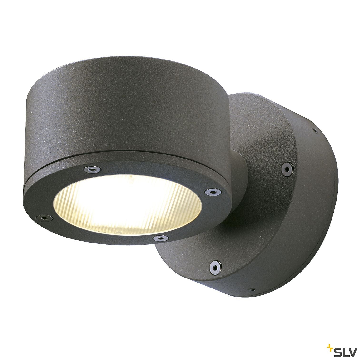 SLV SITRA WALL wall light, anthracite, GX53 Energy Saver, max. 9W, IP44 230355