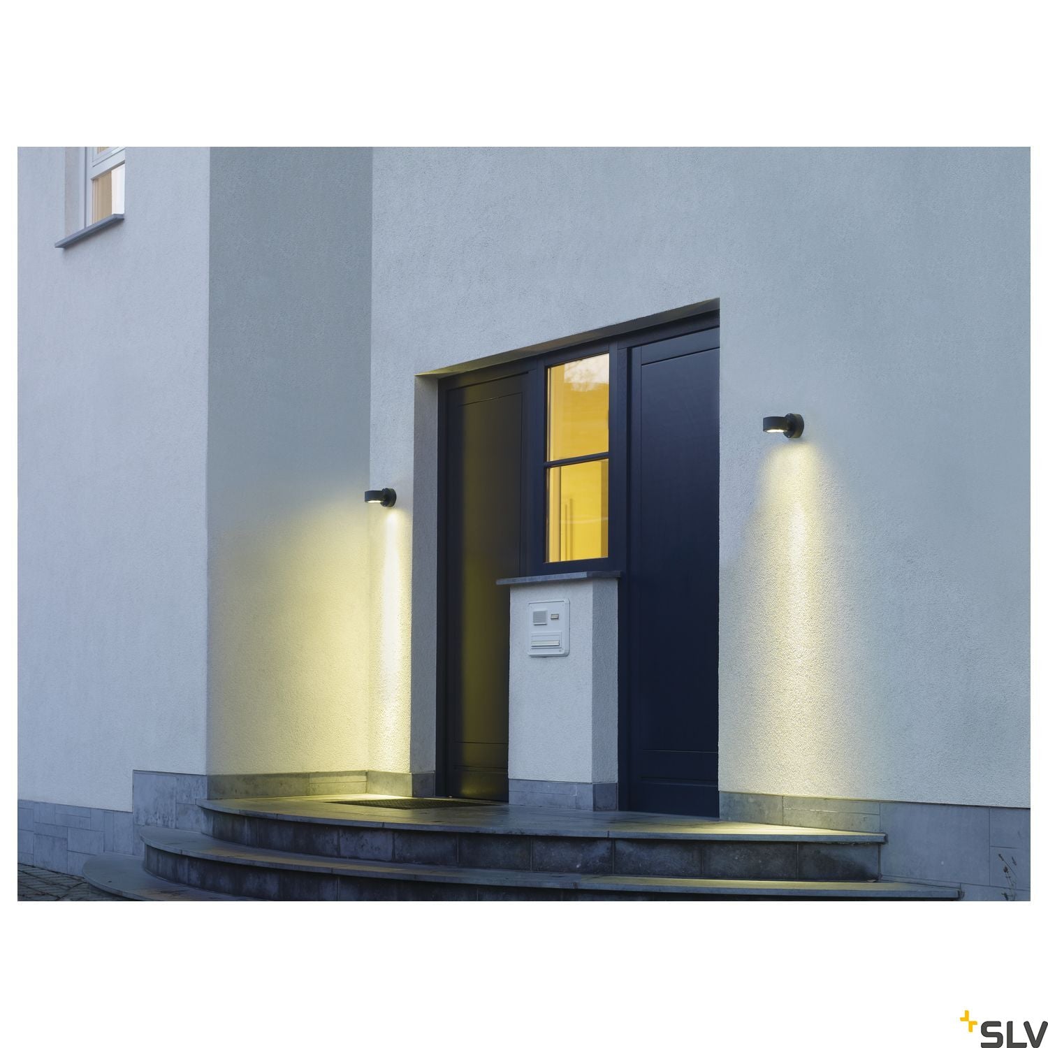 SLV SITRA WALL wall light, anthracite, GX53 Energy Saver, max. 9W, IP44 230355