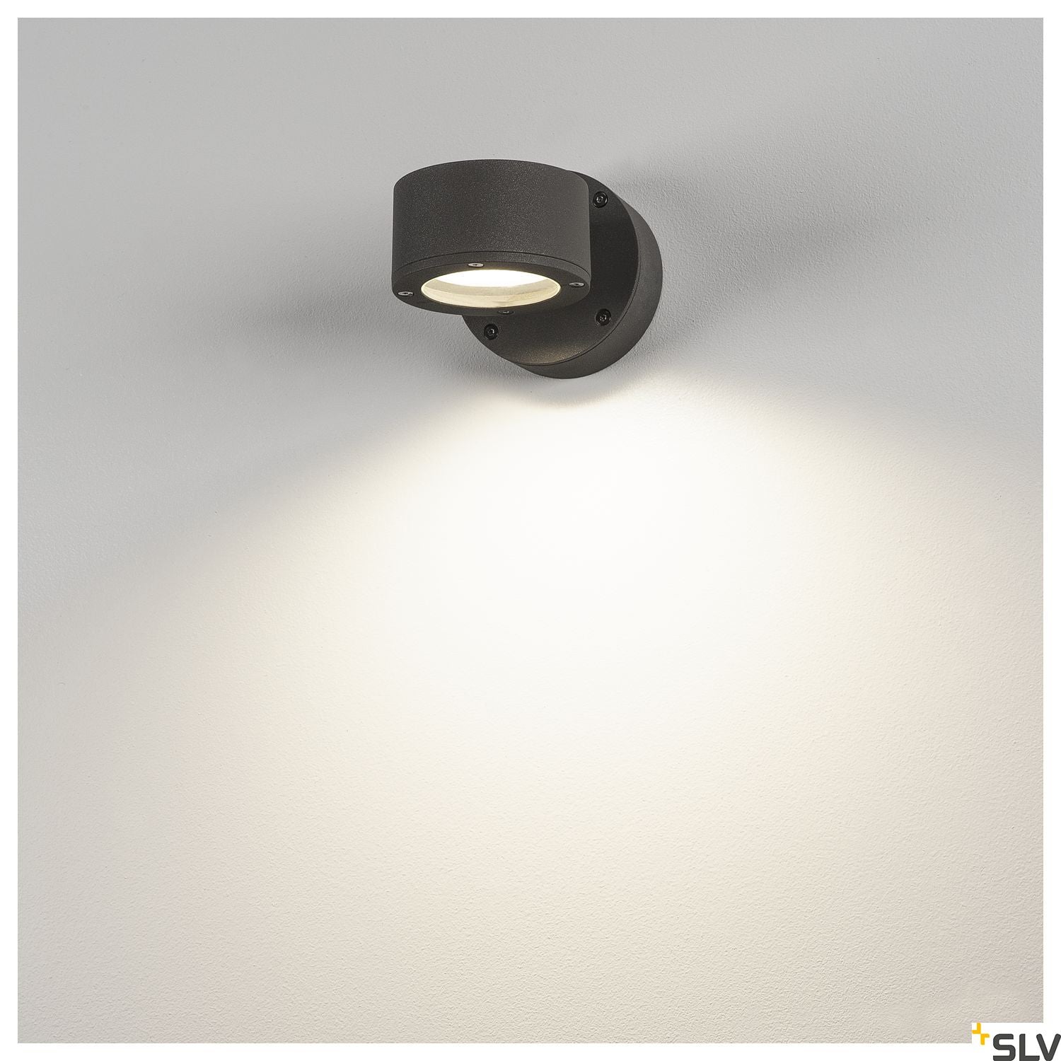 SLV SITRA WALL wall light, anthracite, GX53 Energy Saver, max. 9W, IP44 230355