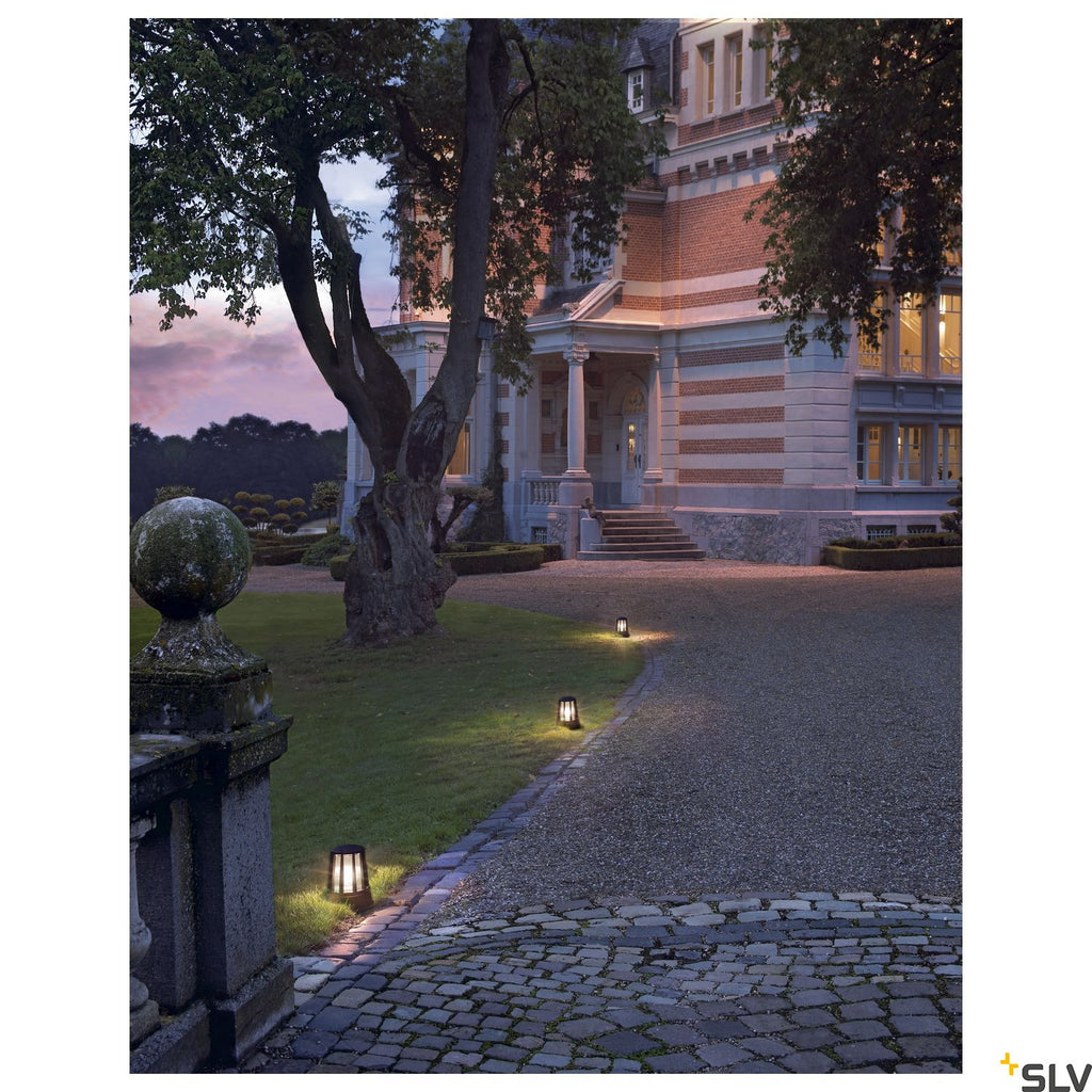 SLV CONE floor light, anthracite, E27, max. 100W, IP54 230435