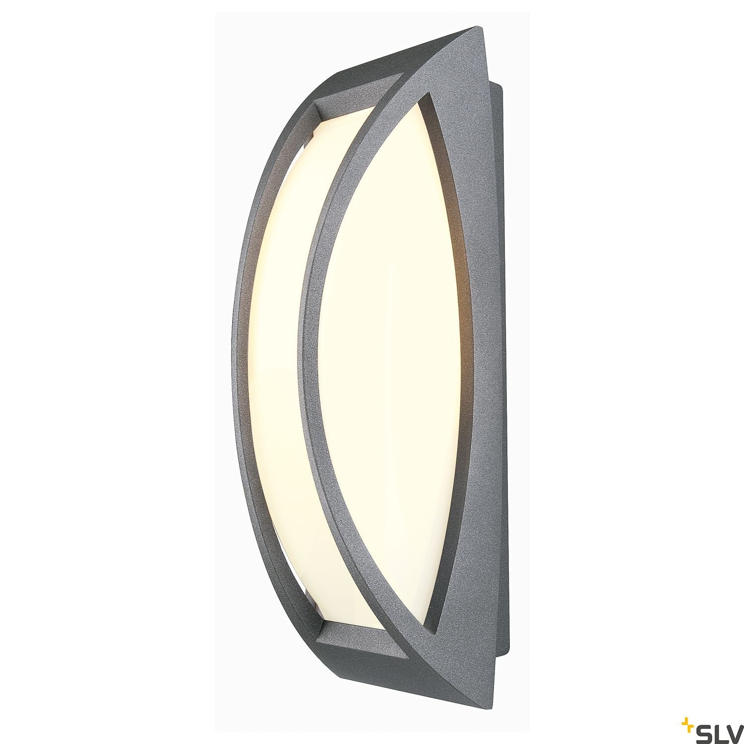 SLV MERIDIAN 2 wall and ceiling light, anthracite, E27 Energy Saver, max. 25W, IP54 230445