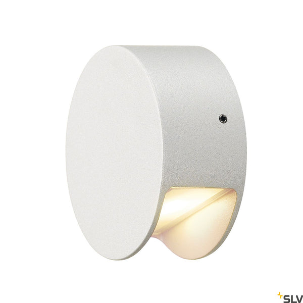 SLV PEMA LED wall light, white, 3.3W LED, 3000K, IP44 231010