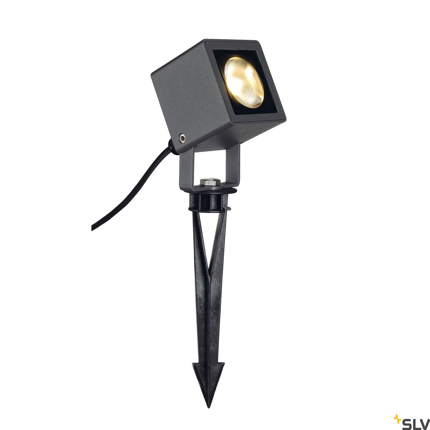 SLV NAUTILUS SQUARE LED spot light , square, anthracite, 6.7W COB LED, 3000K 231035