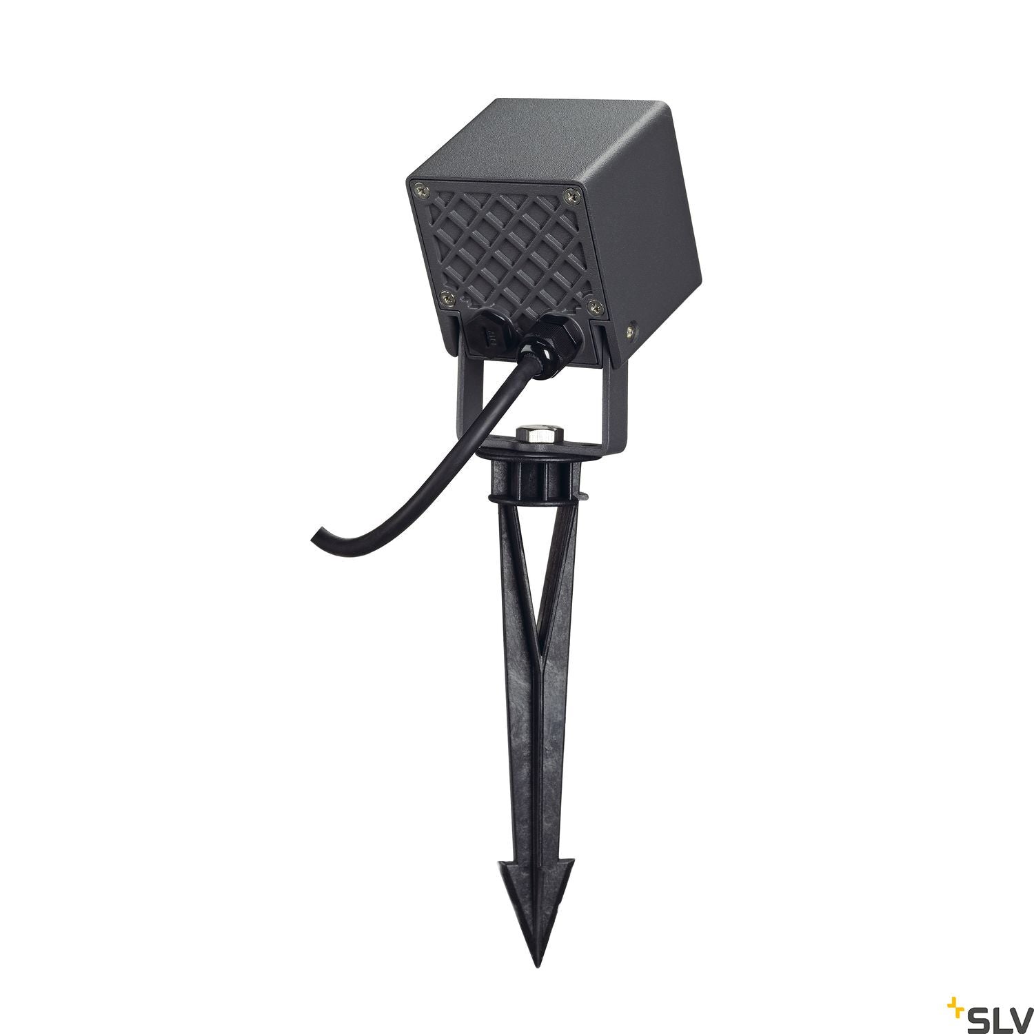 SLV NAUTILUS SQUARE LED spot light , square, anthracite, 6.7W COB LED, 3000K 231035