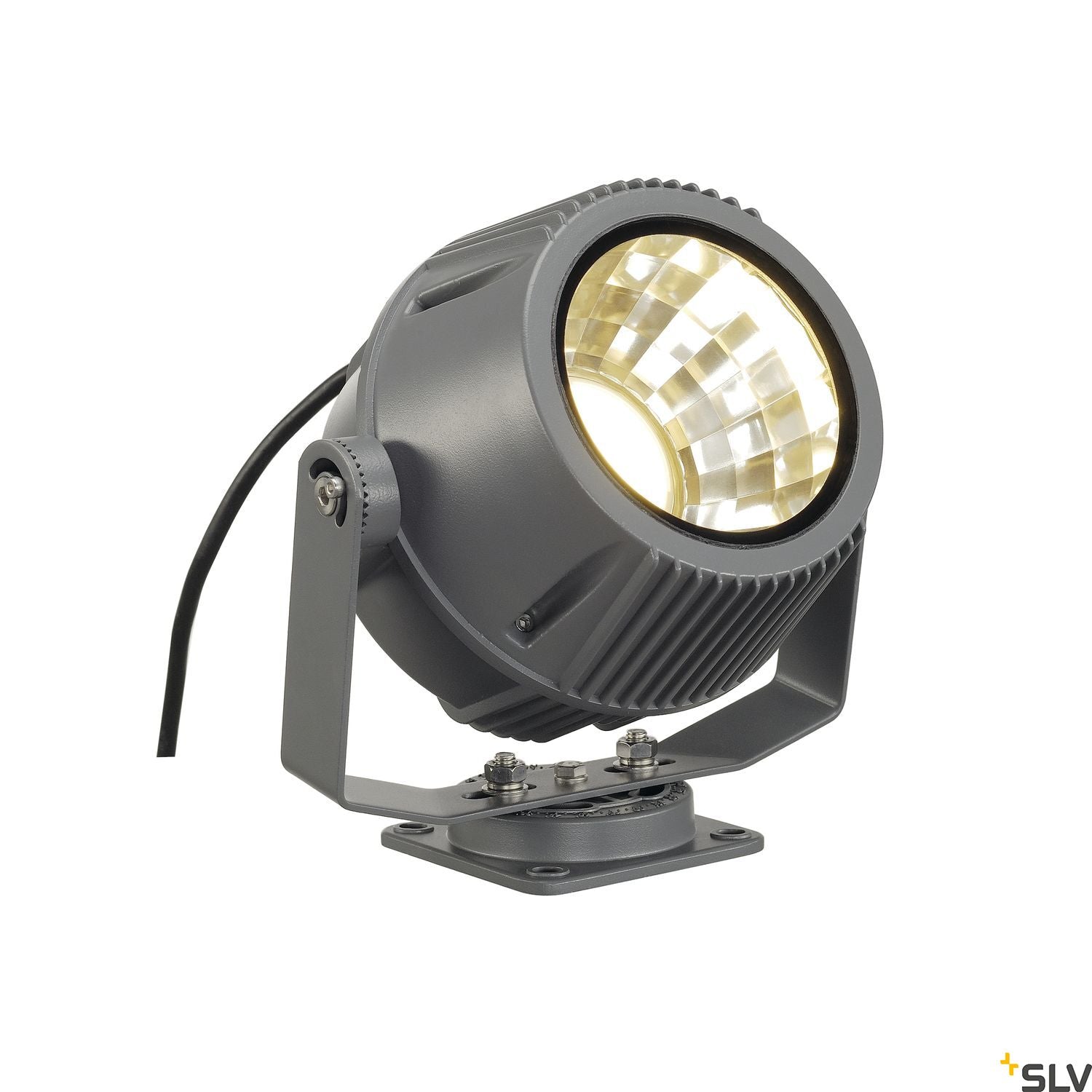 SLV FLAC BEAM LED floodlight stone-grey, with Philips DLM ES module 1800lm, 3000K 231072