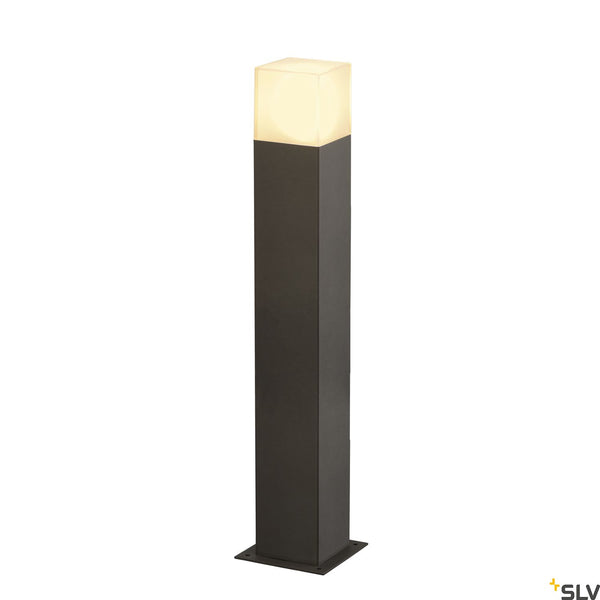 SLV GRAFIT SL 60 bollard light, anthracite/white, E27 Energy Saver, max. 11W, IP44 231225