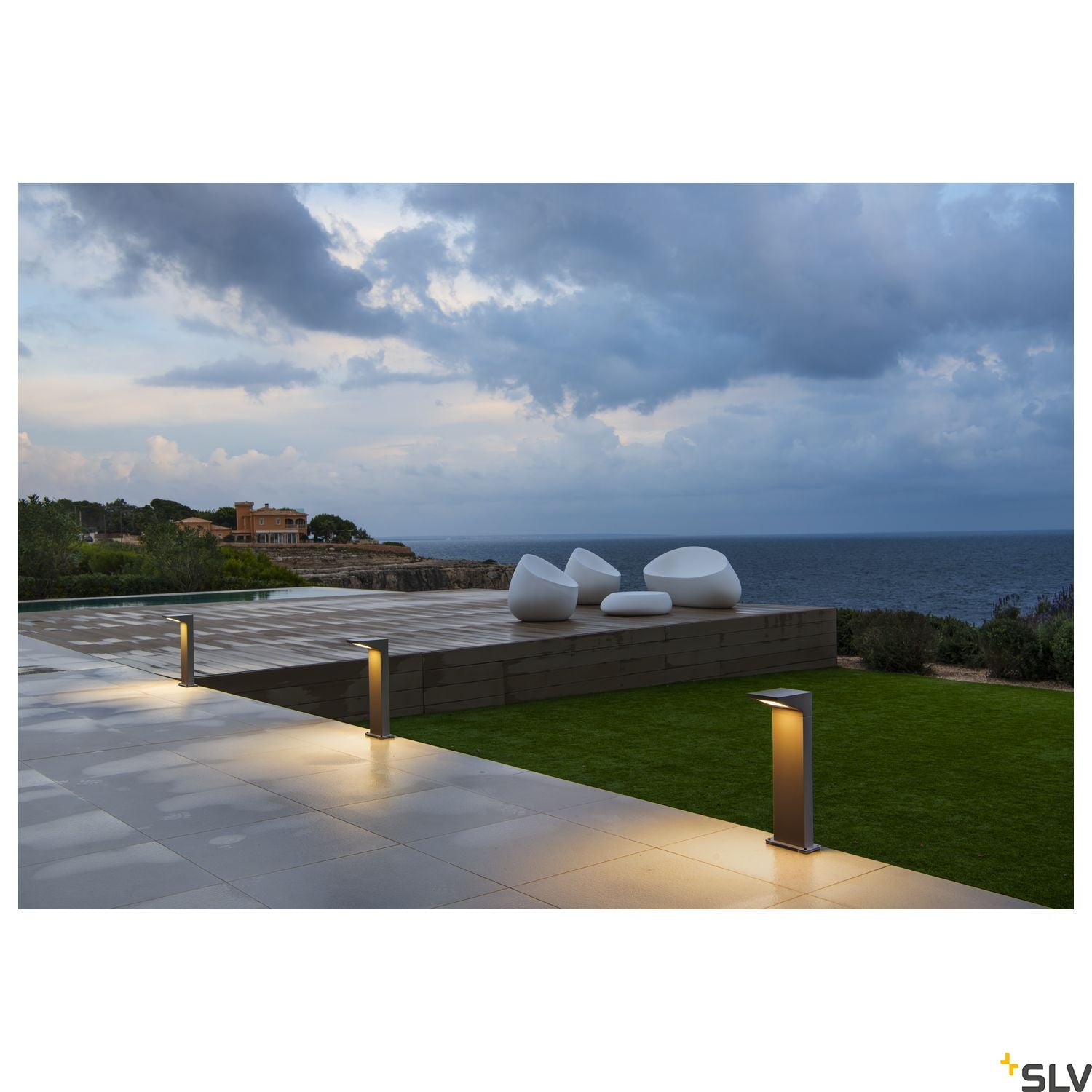 SLV IPERI 50 path light, anthracite, 48 SMD LED, 4W, 4000K, IP44 231305