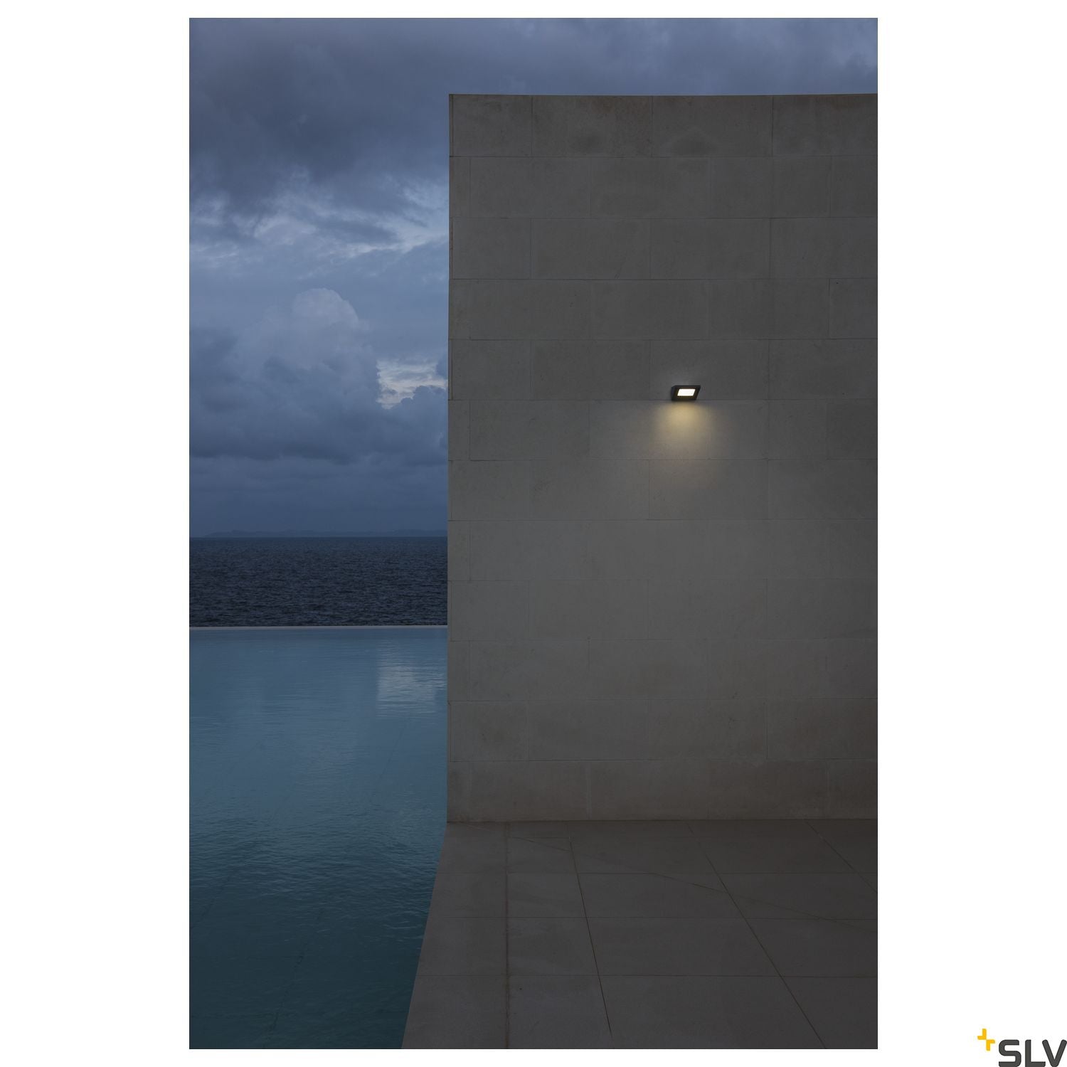 SLV IPERI WL wall light, anthracite , 48 SMD LED, 4W, 4000K, IP44 231315