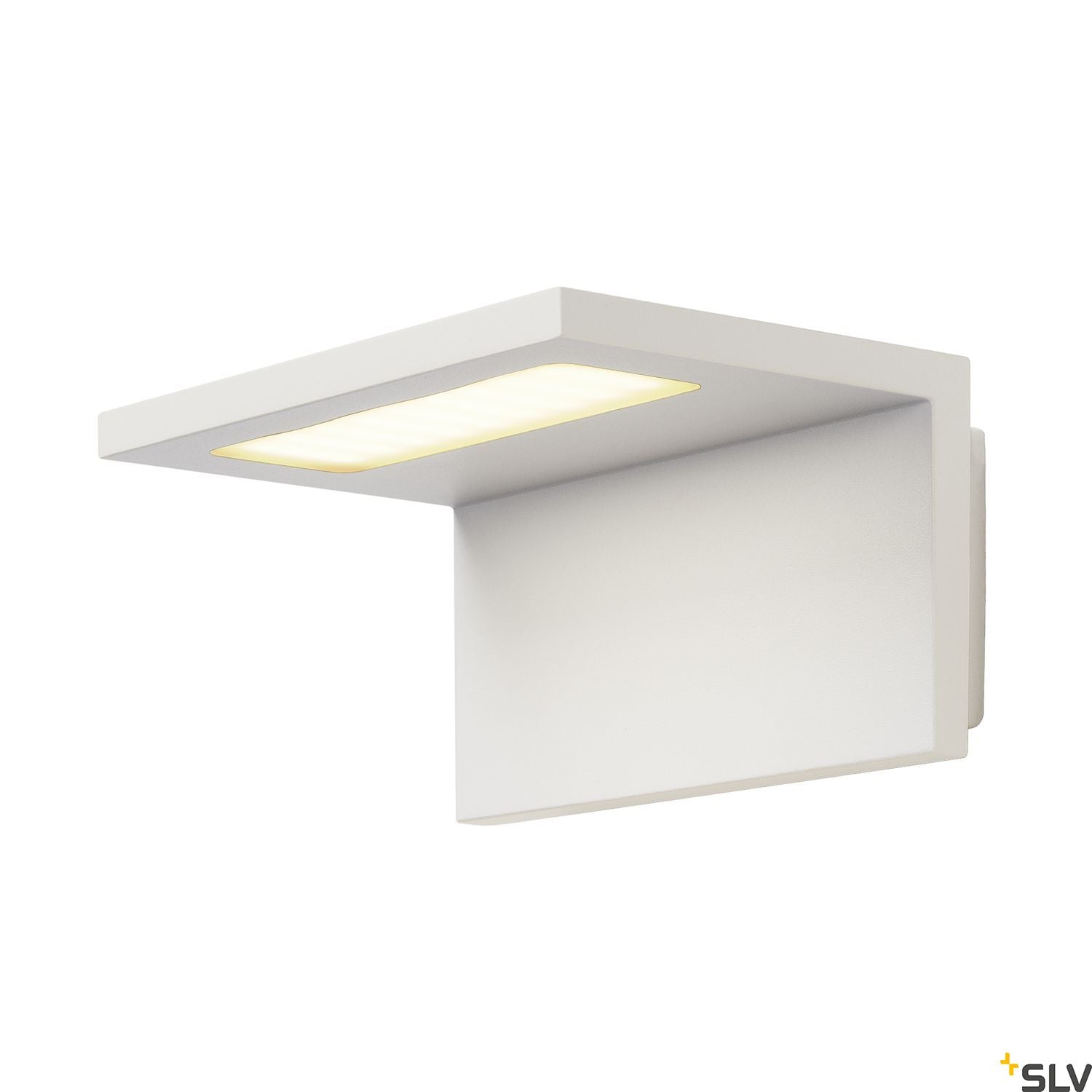 SLV ANGOLUX WALL light, white, 36 SMD LED, 3000K, IP44 231351