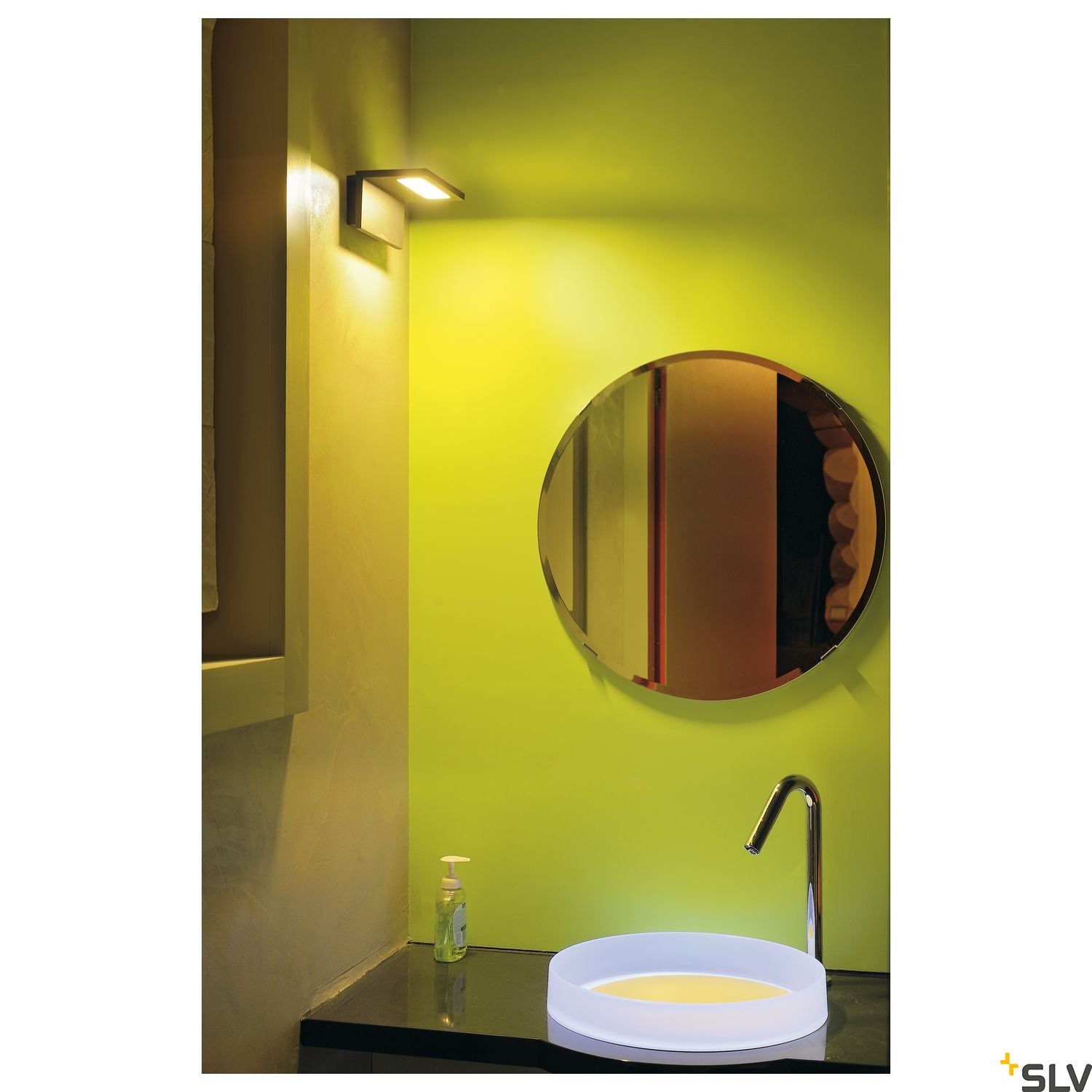 SLV ANGOLUX WALL light, anthracite , 36 SMD LED, 3000K, IP44 231355