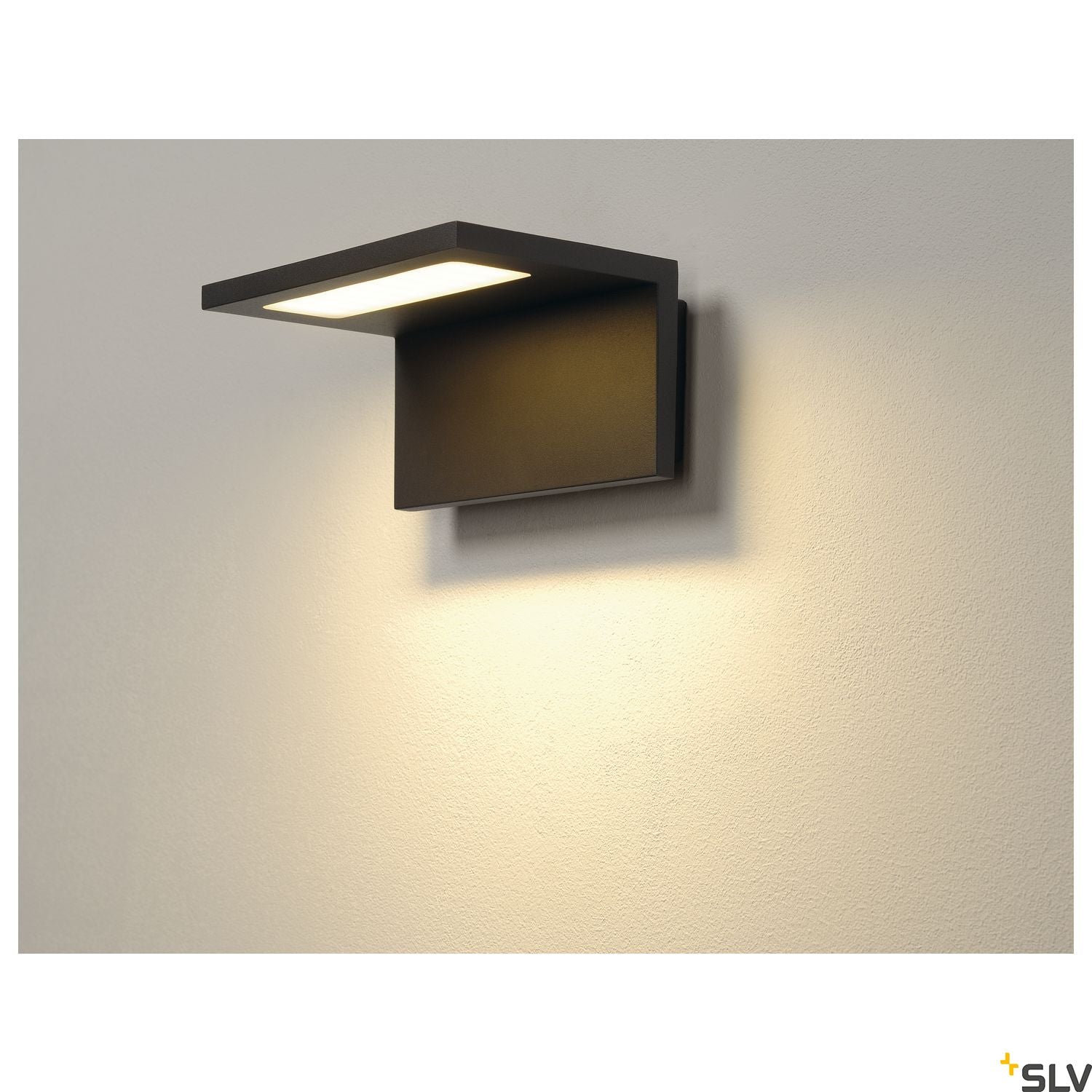 SLV ANGOLUX WALL light, anthracite , 36 SMD LED, 3000K, IP44 231355