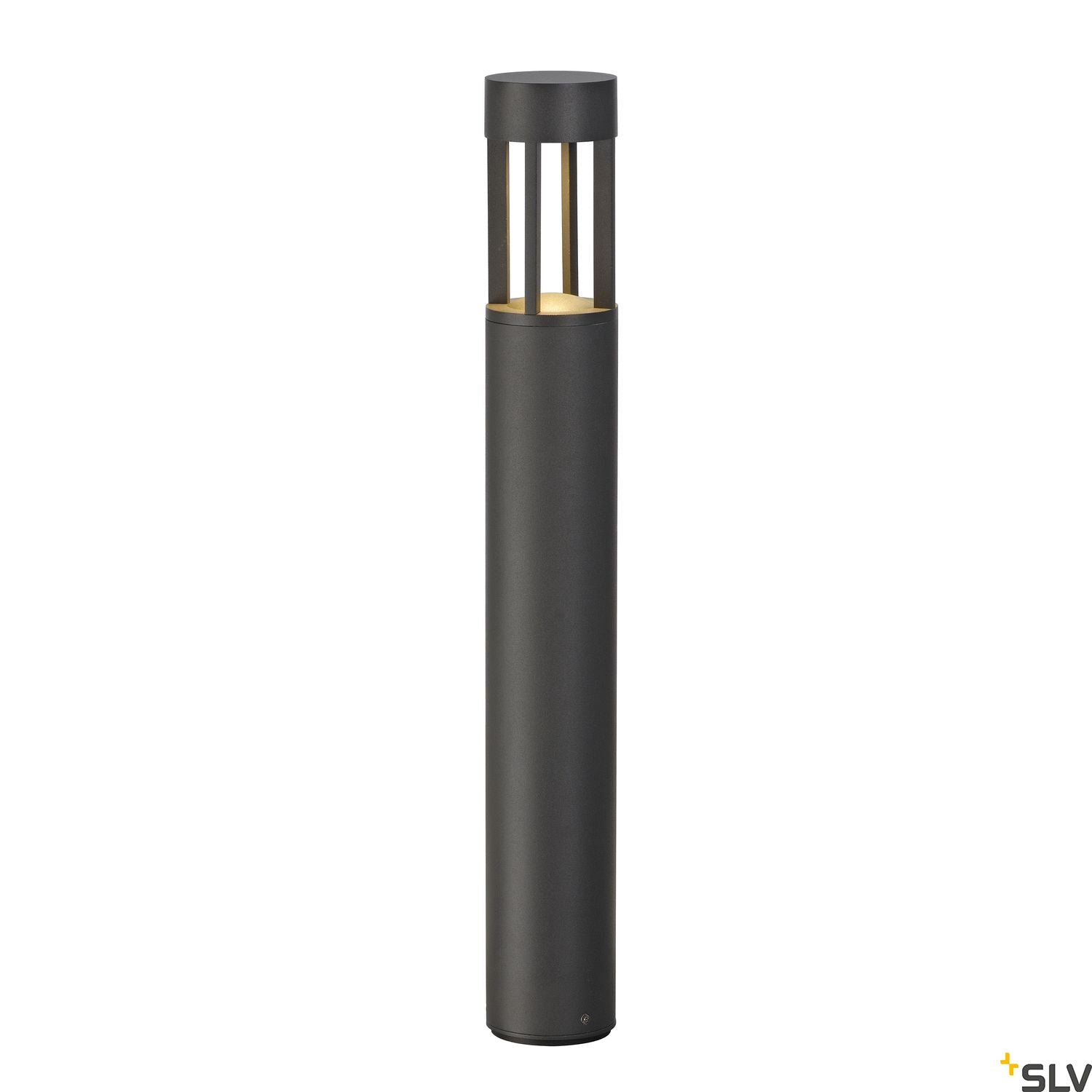 SLV SLOTS 65 bollard, anthracite, 6.3W COB LED, 3000K, IP44 231455