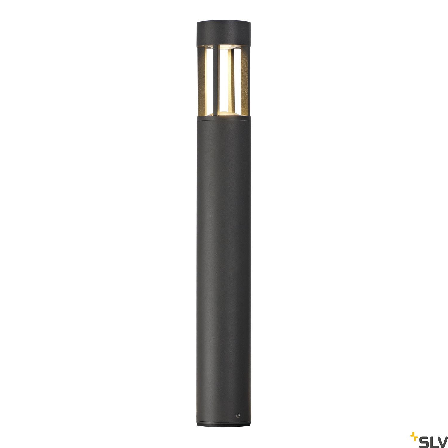 SLV SLOTS 65 bollard, anthracite, 6.3W COB LED, 3000K, IP44 231455
