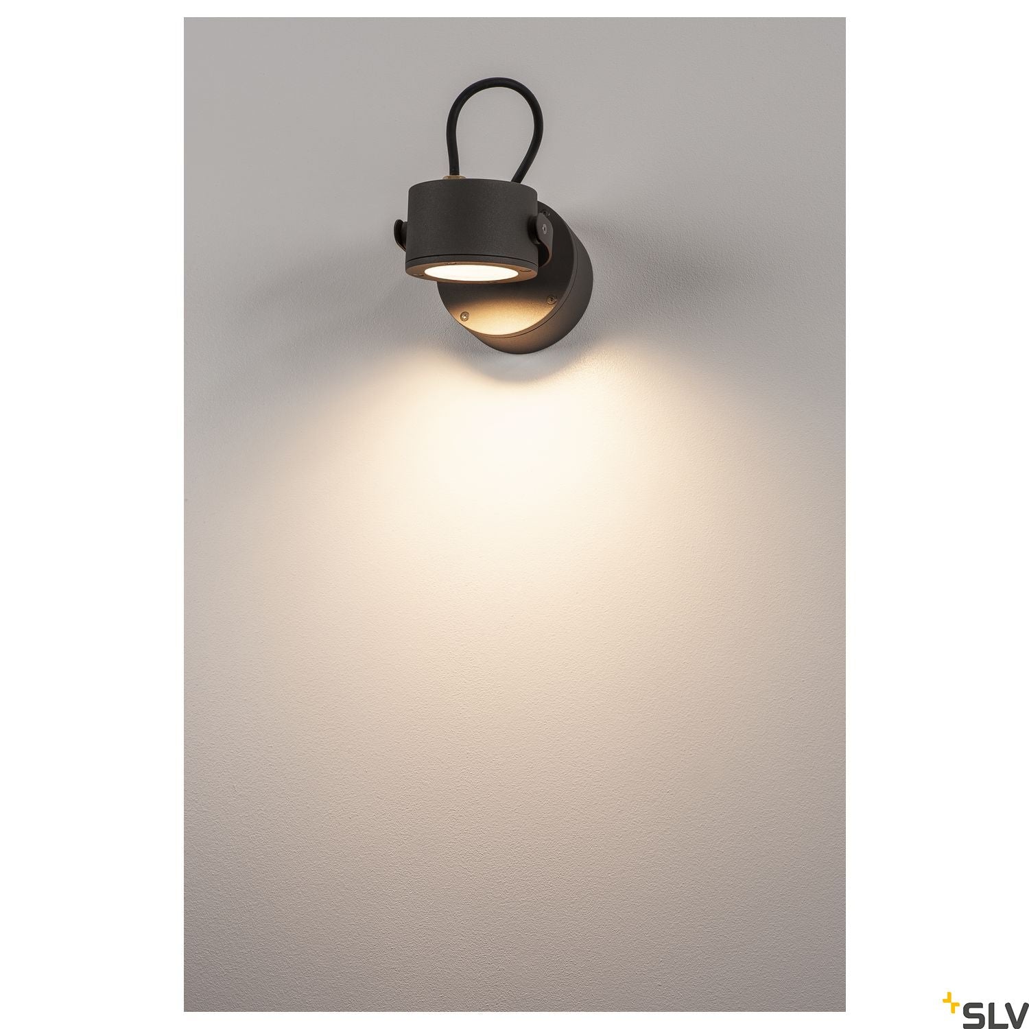 SLV SITRA 360 WL wall light, anthracite, GX53, max. 9W, IP44 231515