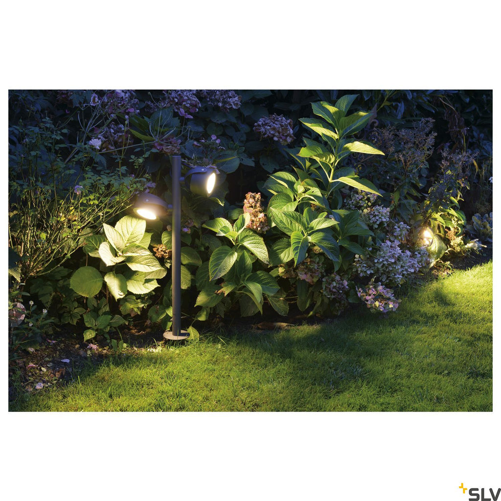 SLV SITRA 360 SL SPIKE, anthracite , 2xGX53, max. 9W, IP44 231535