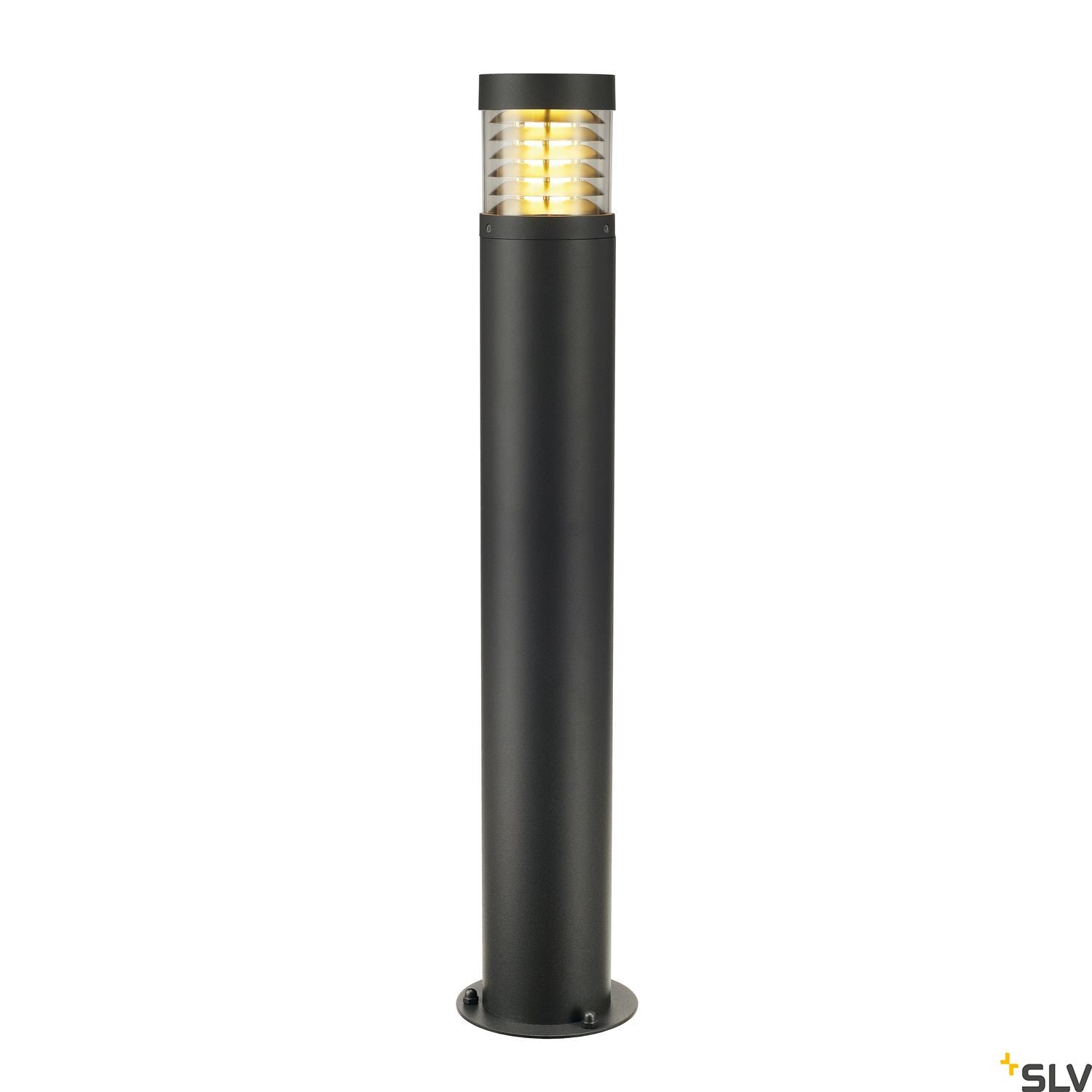 SLV F-POL floor stand, round, anthracite, E27, max. 20W, IP54 231595