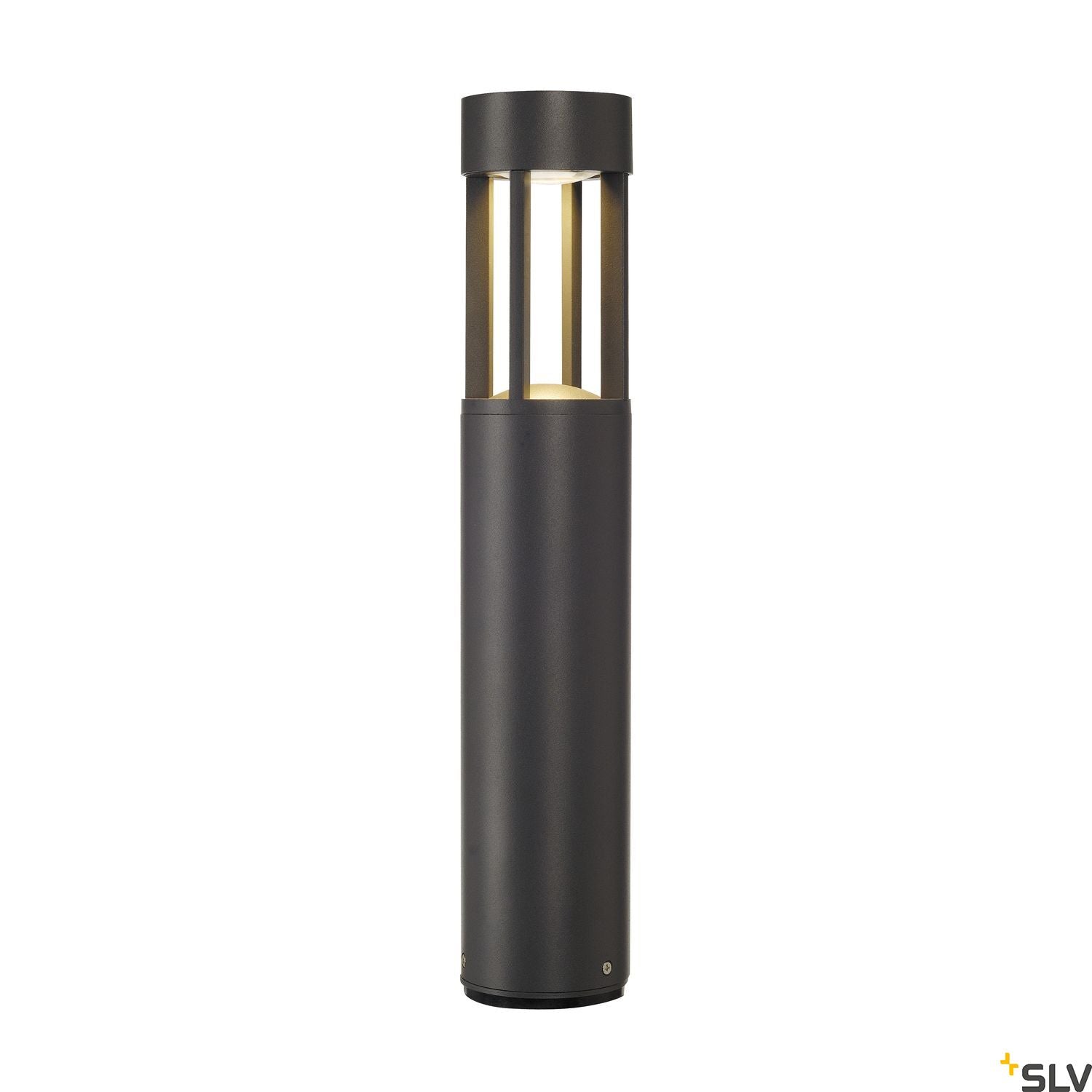 SLV 231815 Slots 45 LED 6.3W 3000K Outdoor Bollard Light Anthracite SLV ...