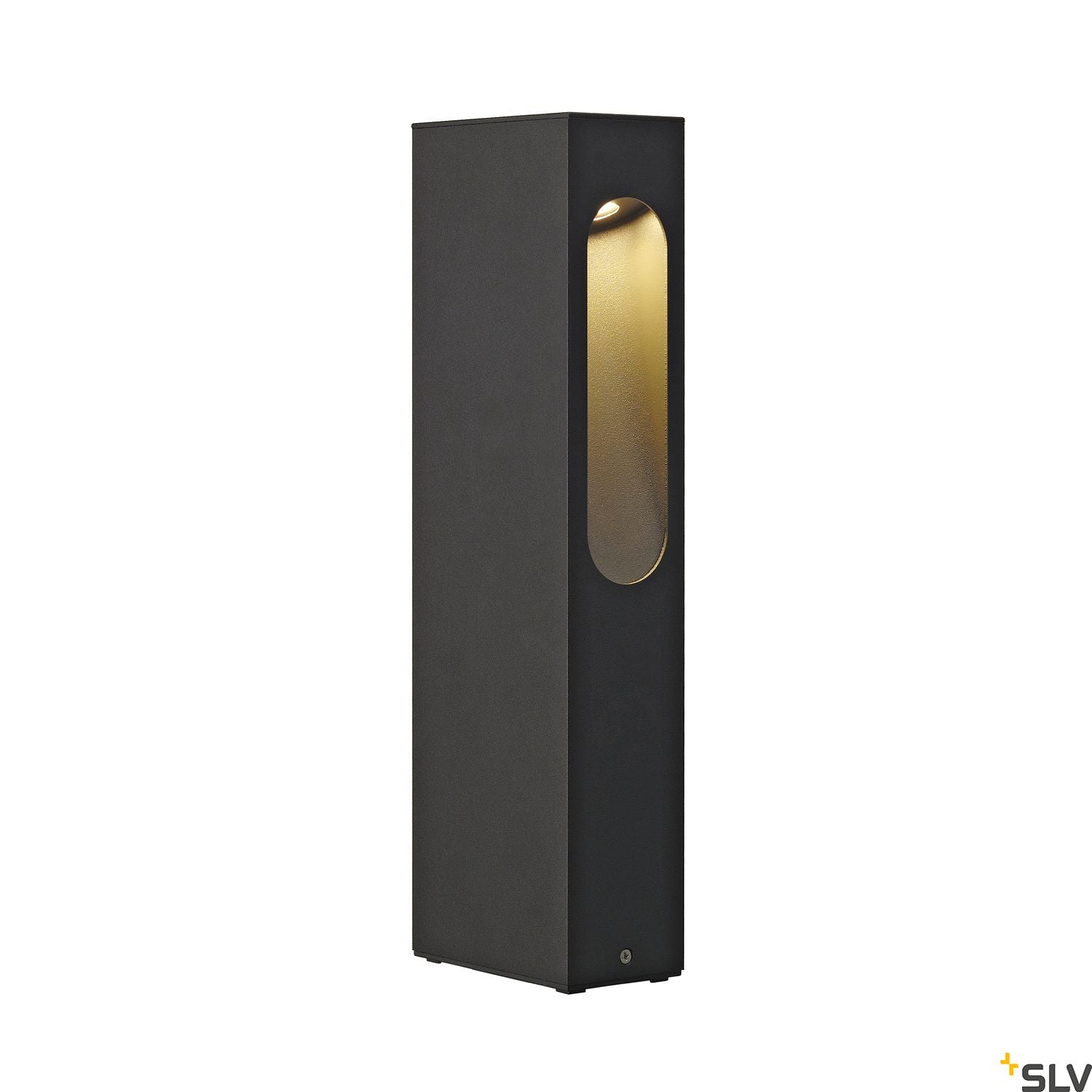 SLV SLOTBOX 40 path light, square shape, anthracite, 4.5W LED, 3000K, IP44 232135