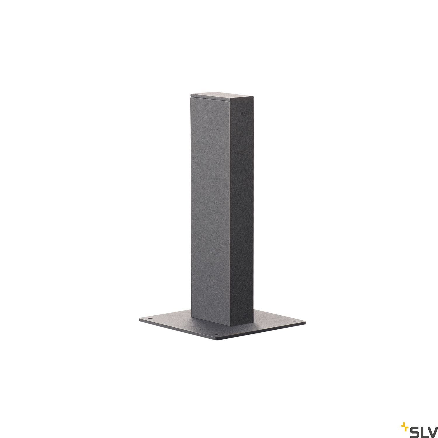 SLV H-POL, pathway and floor stand, single-headed, LED, 3000K, anthracite, L/W/H 16.5/16.5/36 cm 232155