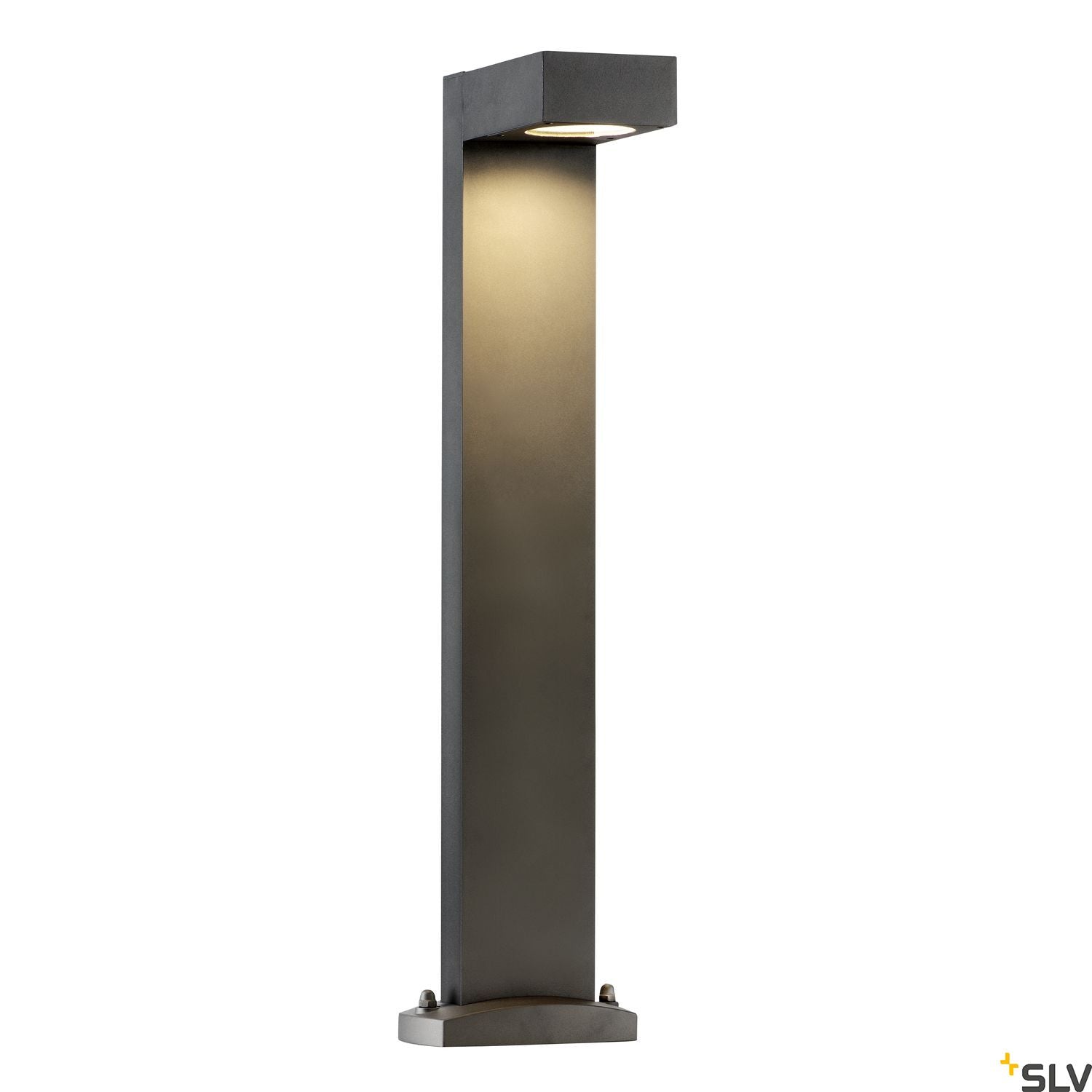 SLV QUADRASYL SL 75 path light, square, anthracite, GX53, max. 11W, IP44 232295
