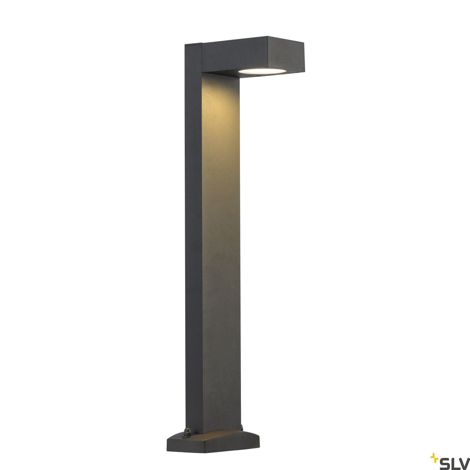 SLV QUADRASYL SL 75 path light, square, anthracite, GX53, max. 11W, IP44 232295