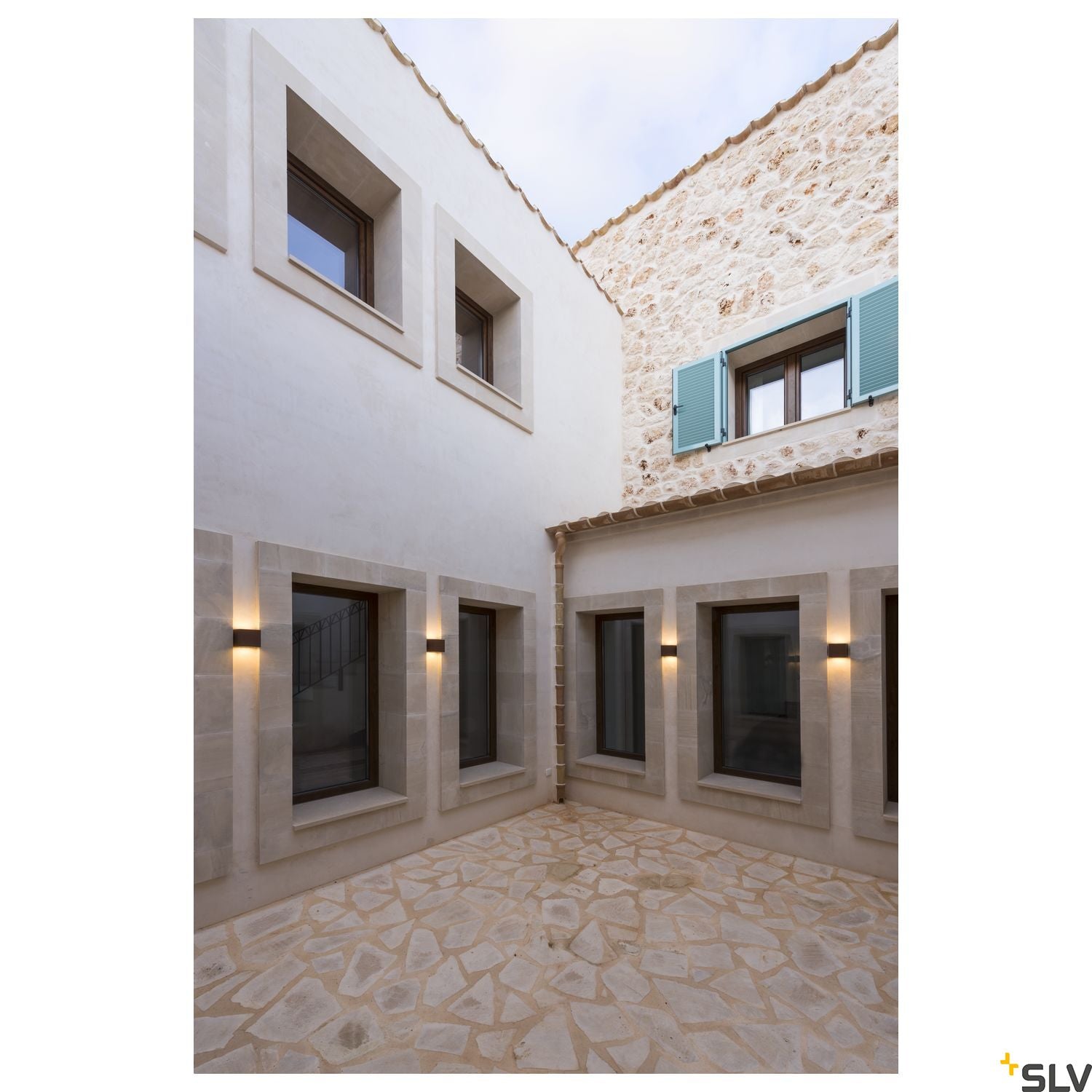 SLV SITRA CUBE wall light, rust, GX53, max. 9W, IP44 232537