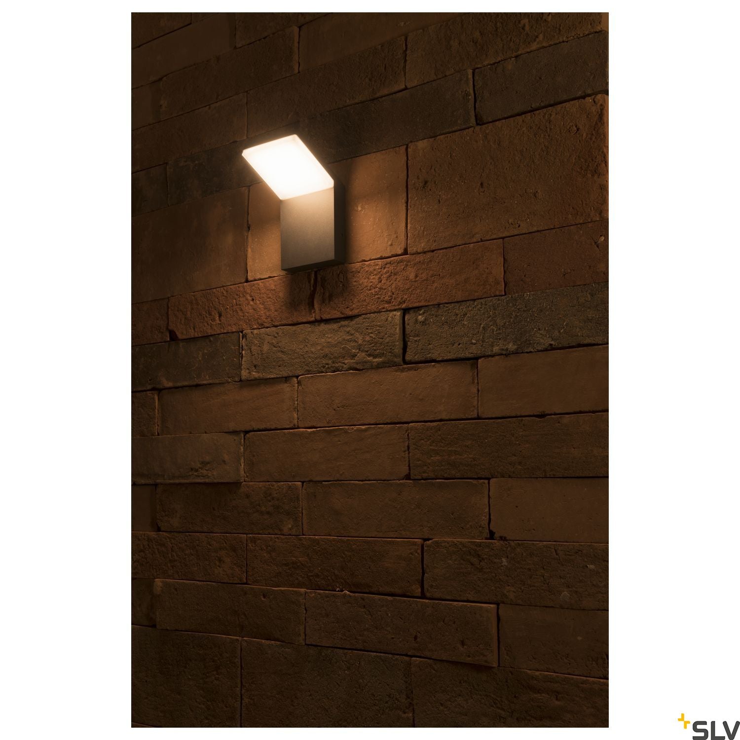SLV ORDI LED wall light, anthracite, SMD LED, 3000K, IP44 232905