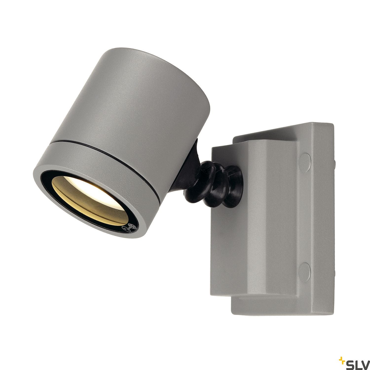 SLV NEW MYRA WALL LIGHT, silver-grey, GU10, max. 50W, IP55 233104