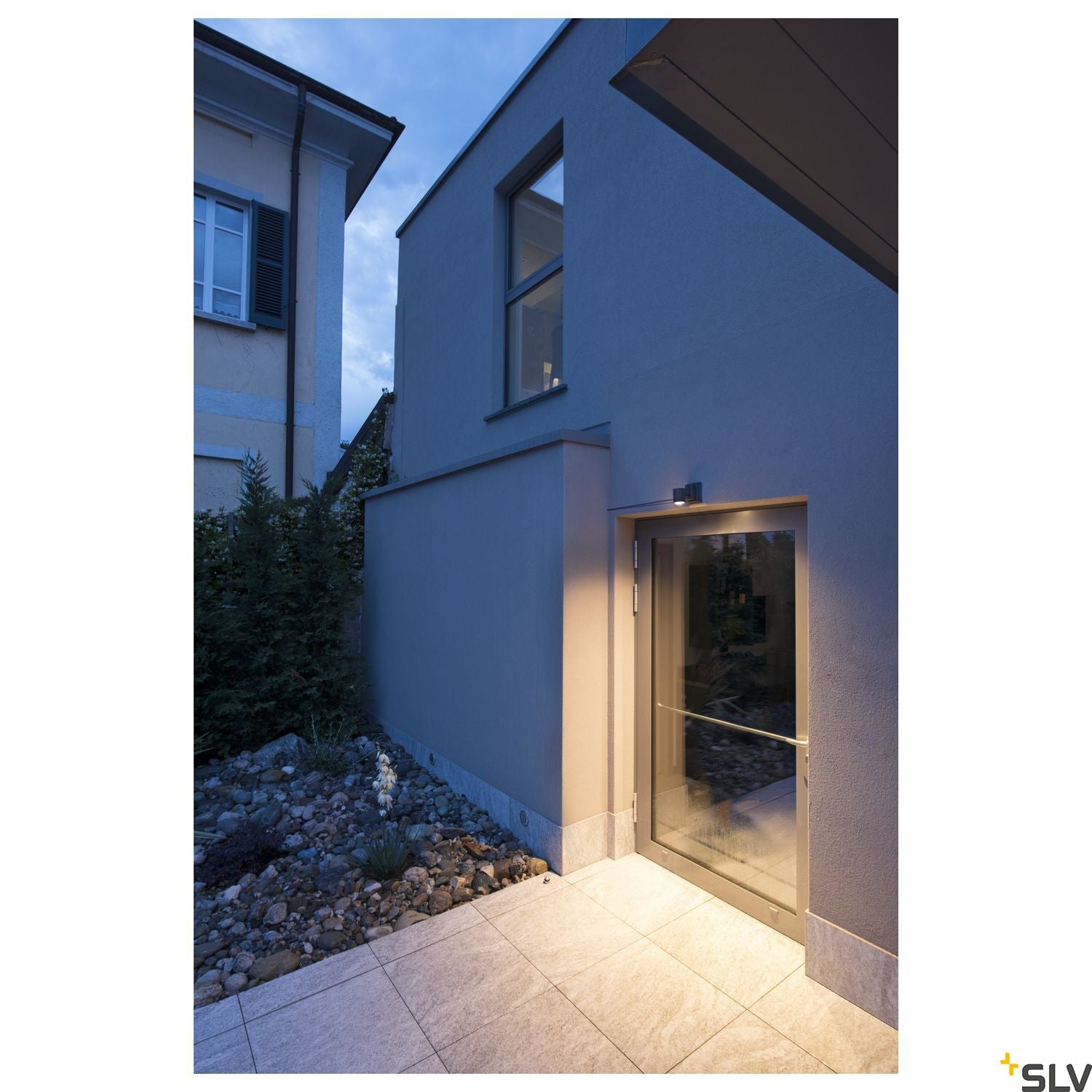 SLV NEW MYRA WALL LIGHT, anthracite, GU10, max. 50W, IP55 233105