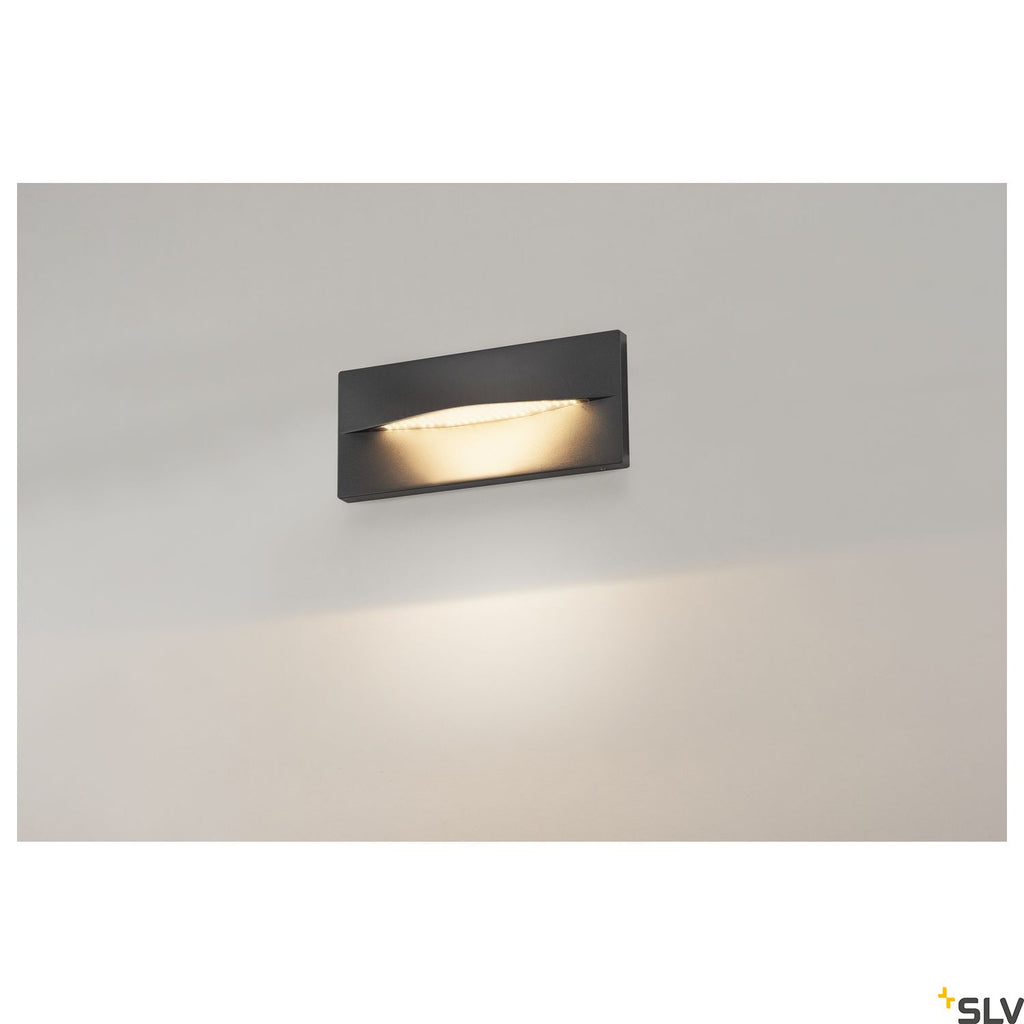 SLV ADI LED, recessed fitting, anthracite 233635