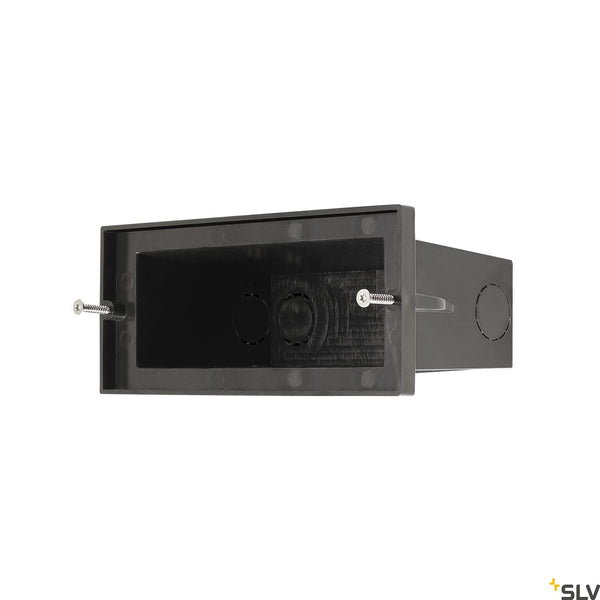 SLV BRICK, outdoor recessed wall light, LED, 3000K, stainless steel, IP67, 240V, 950lm 10W 233650