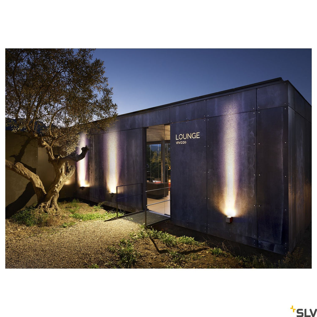 SLV BIG THEO WALL, outdoor wall light, Flood down, LED, 3000K, anthracite, W/H/D 13/14/13.5 cm 234525