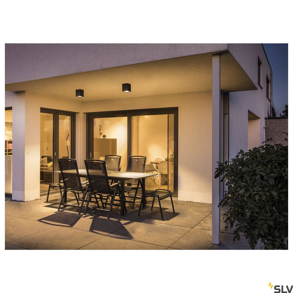 SLV BIG THEO CEILING, outdoor ceiling light, LED, 3000K, anthracite 234535