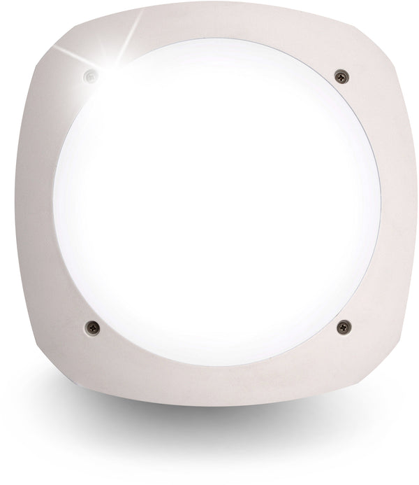 Fumagalli Asbac Stucchi 9W 4K LED Sensor Sq Clear Backlight Bk 1U3.000.AY.LS1CL1