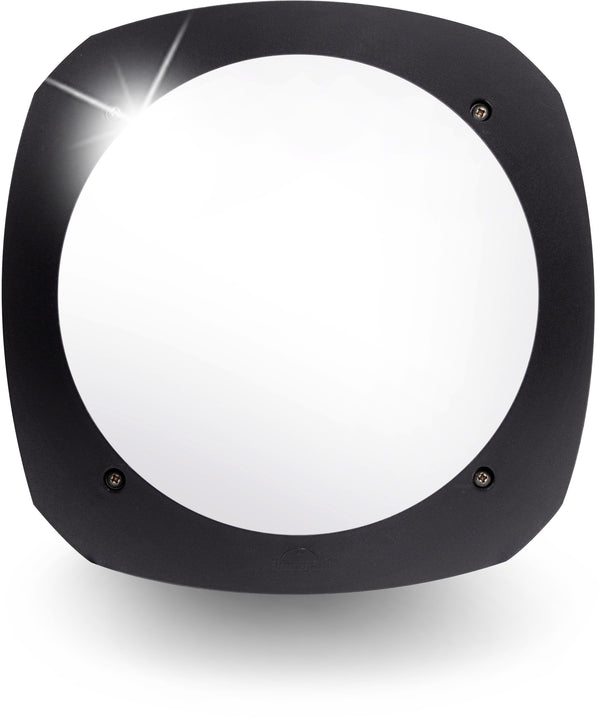 Fumagalli Asbac Stucchi 9W 4K LED Sensor Sq Bulkhead Wh 1U3.000.WY.LS1