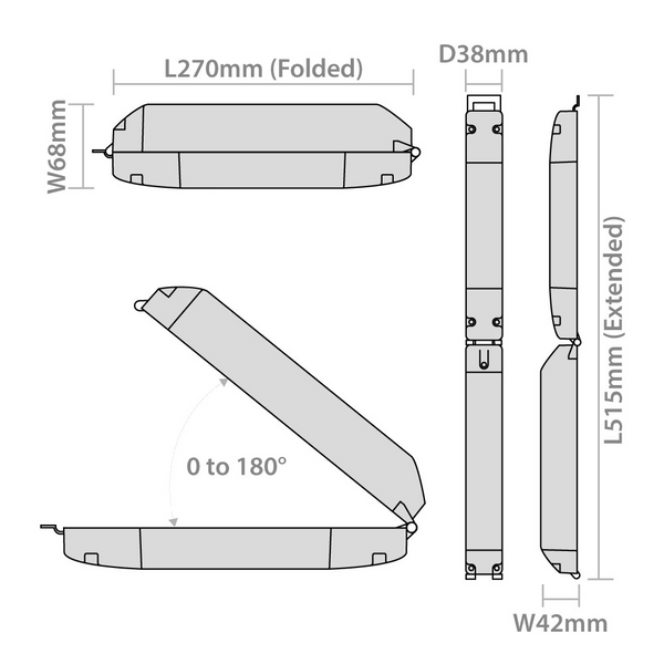 Titan X Remote EM Conversion Kit 3Hr 5W DC230V