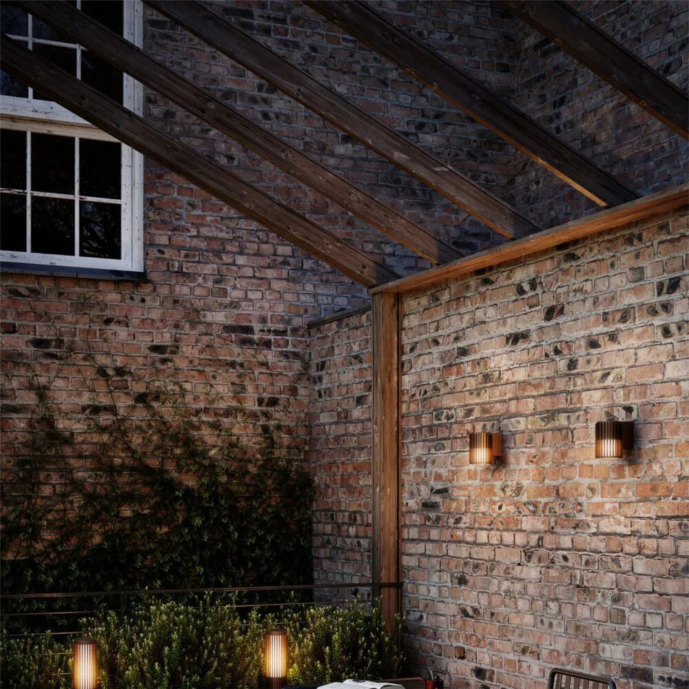 Nordlux  Aludra  2118011261 Bronze IP54 Single Coastal Outdoor Wall  Light