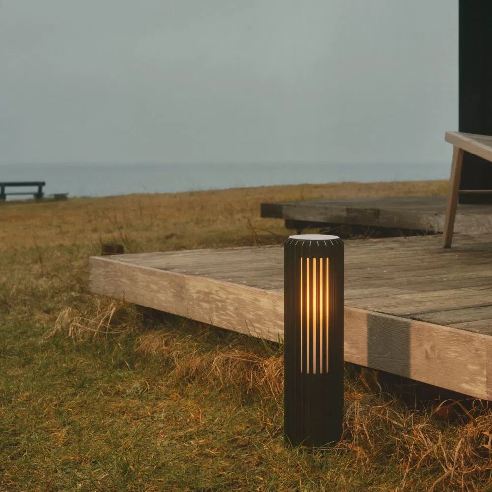 Nordlux  Aludra 2118028203 IP44 Coastal 45cm Outdoor Bollard Post Light Black