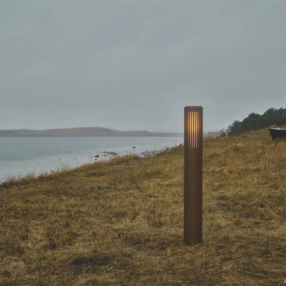 Nordlux Aludra 95 2118038261 IP44 Coastal Outdoor Bollard Post Light Bronze